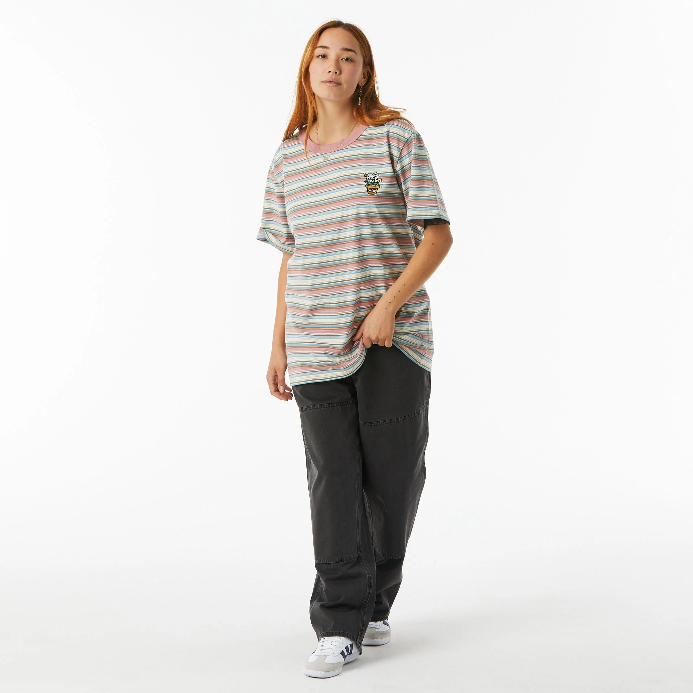 POT HEAD STRIPED KNIT TOP - Image 3