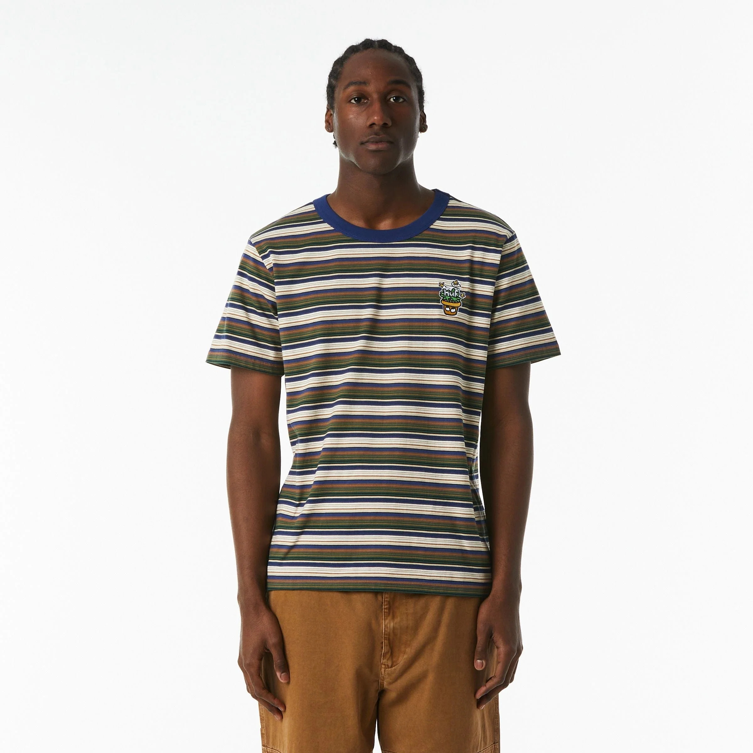 POT HEAD STRIPED KNIT TOP - Image 2