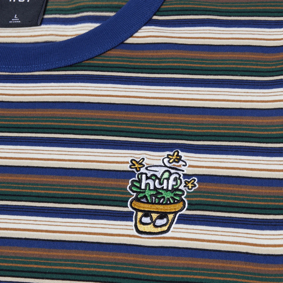 POT HEAD STRIPED KNIT TOP - Image 4
