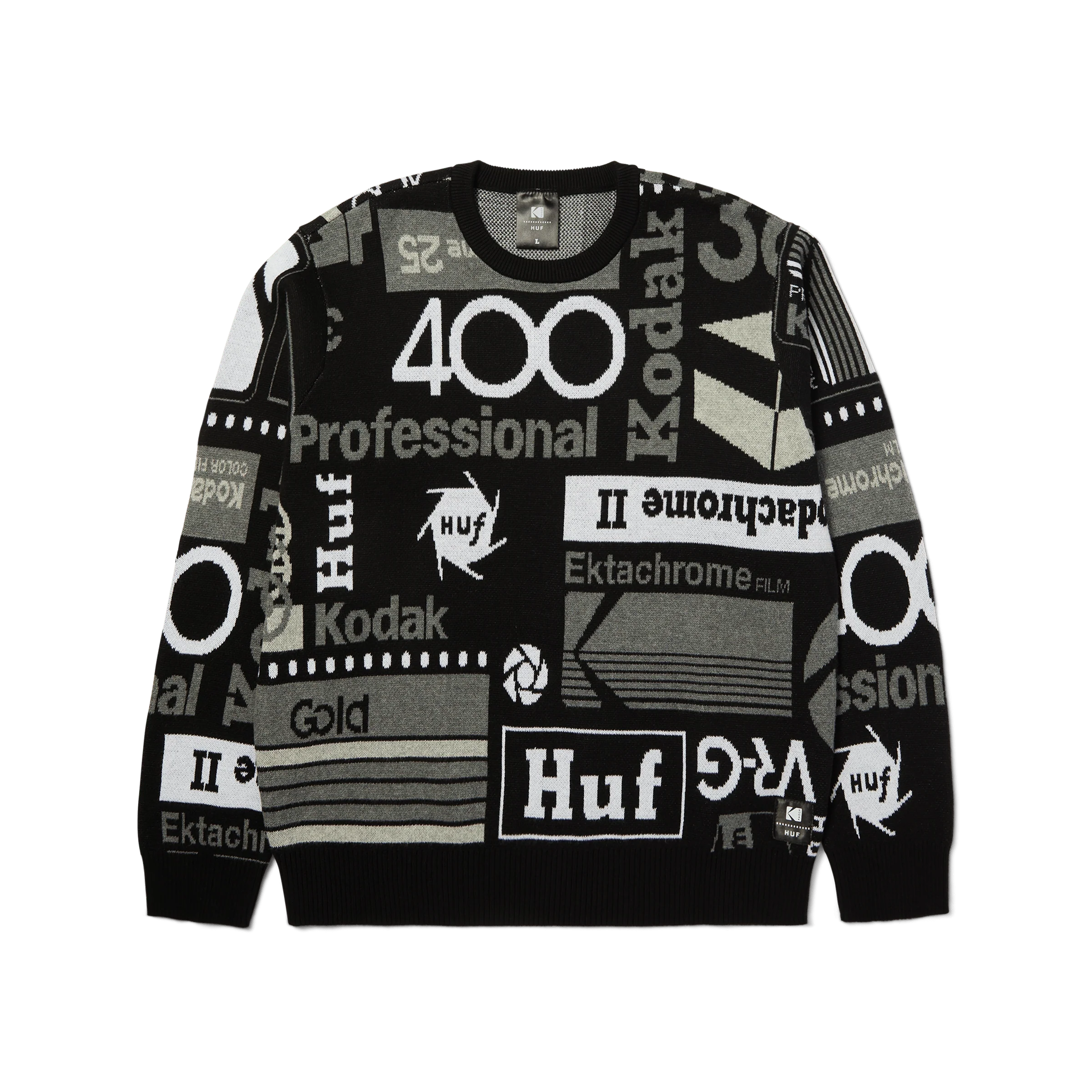 Dark Room Jacquard Knit Sweater