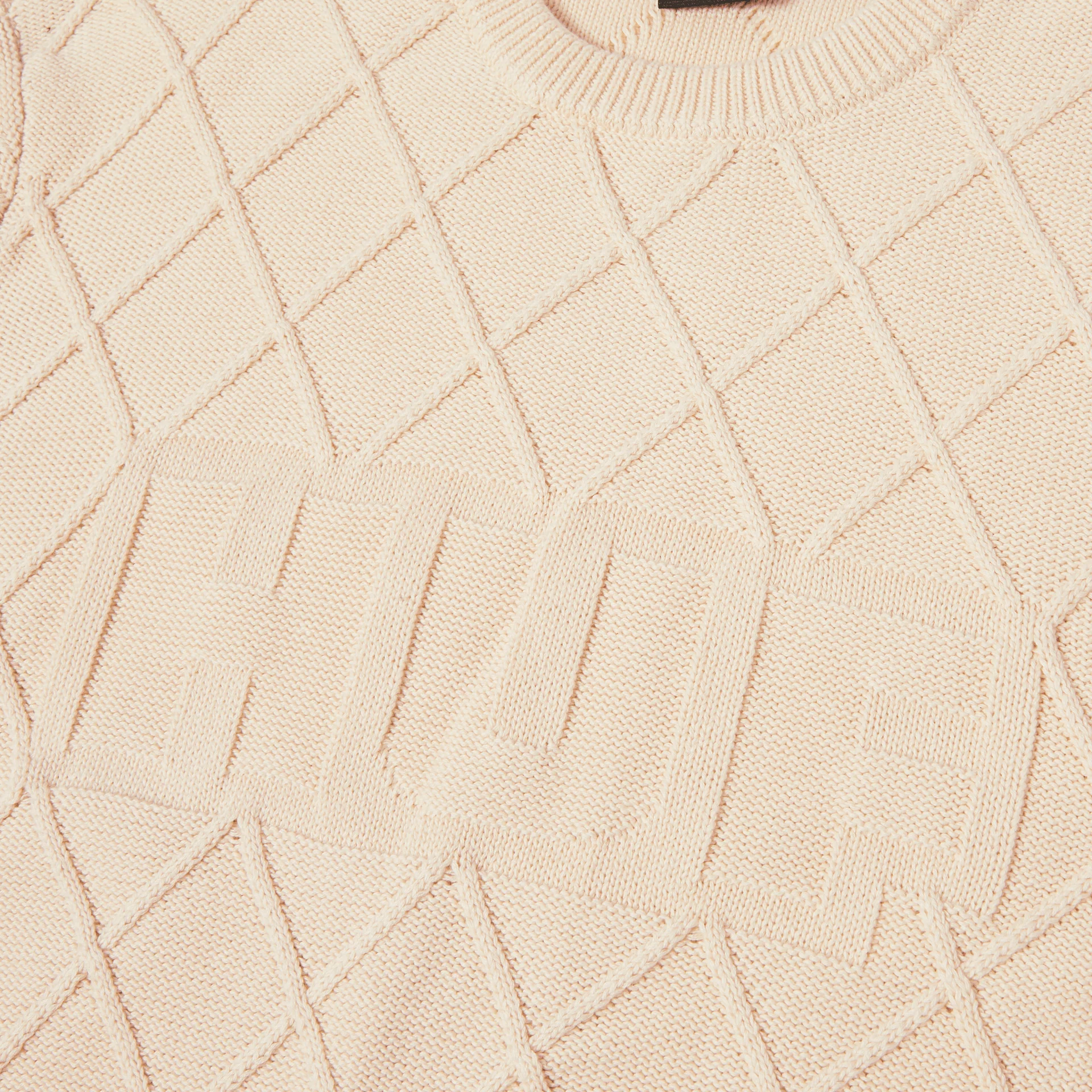 Grid Crewneck Sweater - Image 3