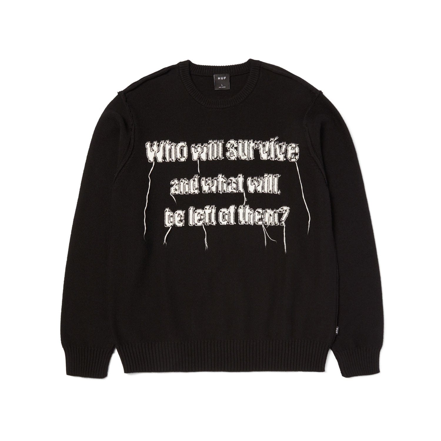 Survive Cable Knit Sweater
