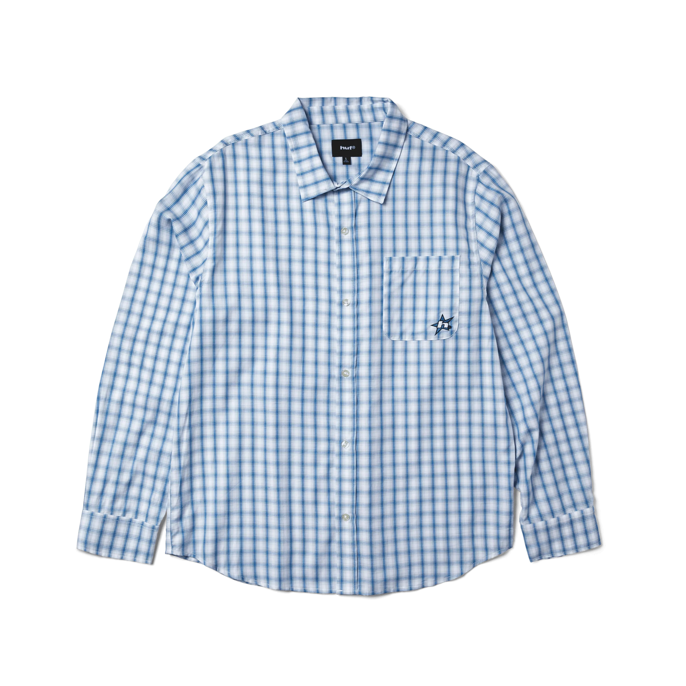 H Star Ls Plaid Shirt