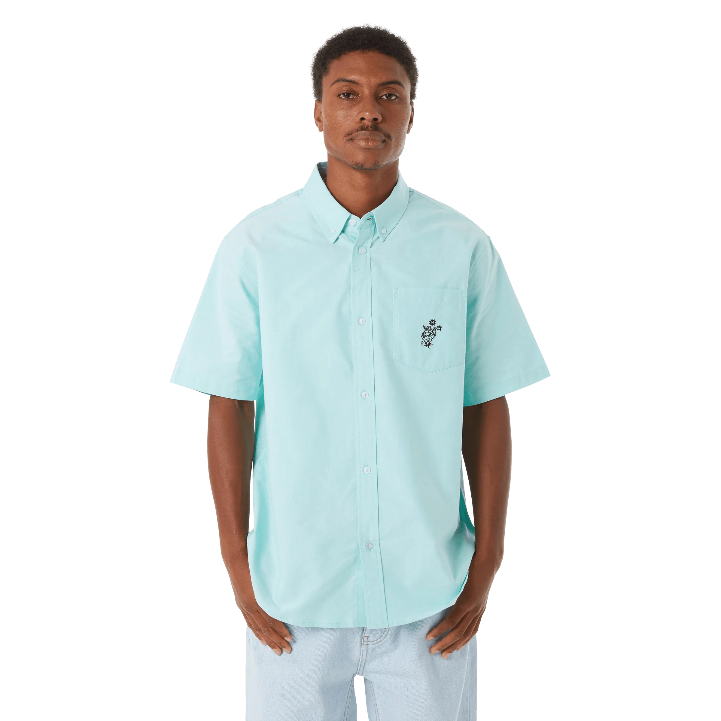 Icarus S S Oxford Shirt - Image 4