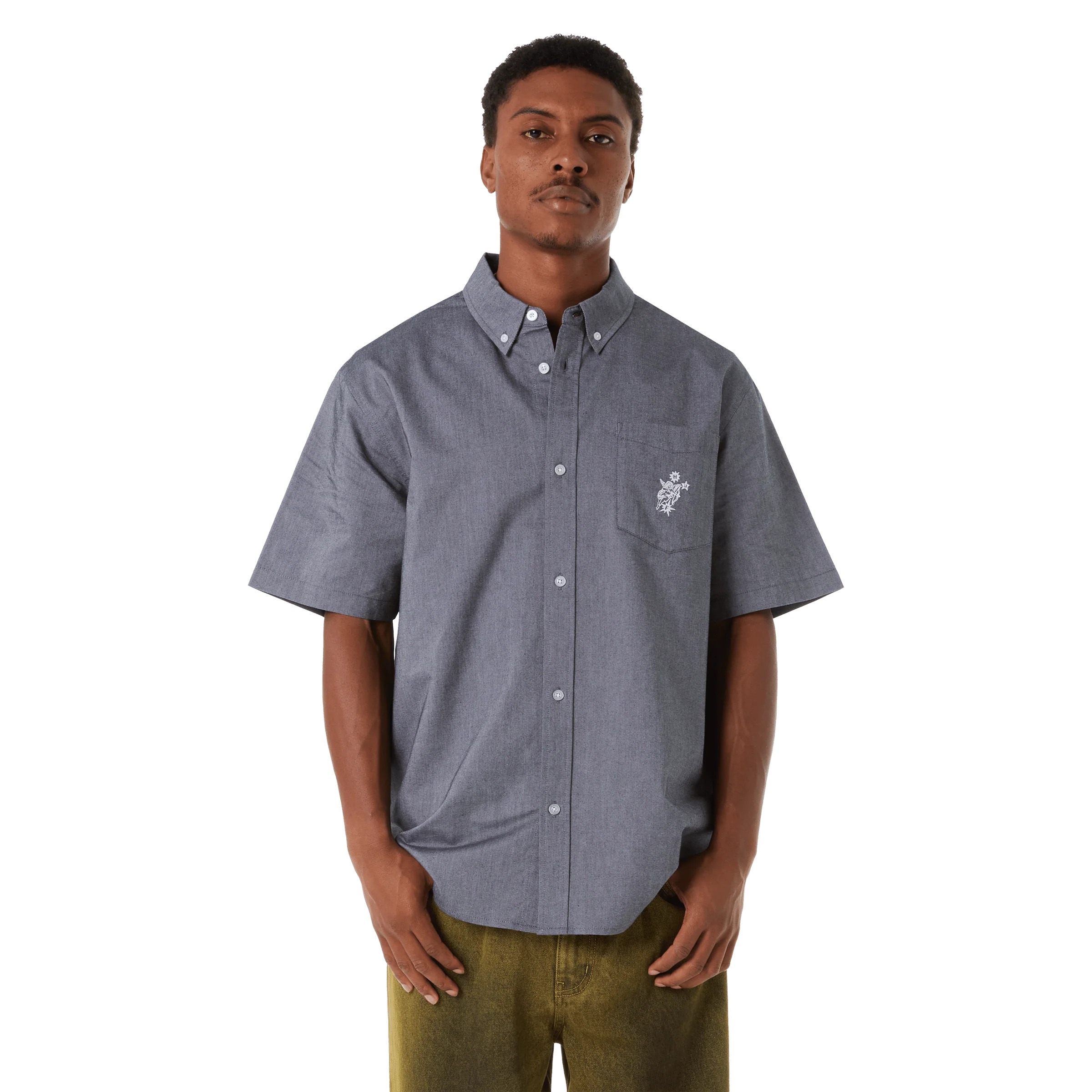 Icarus S S Oxford Shirt - Image 4
