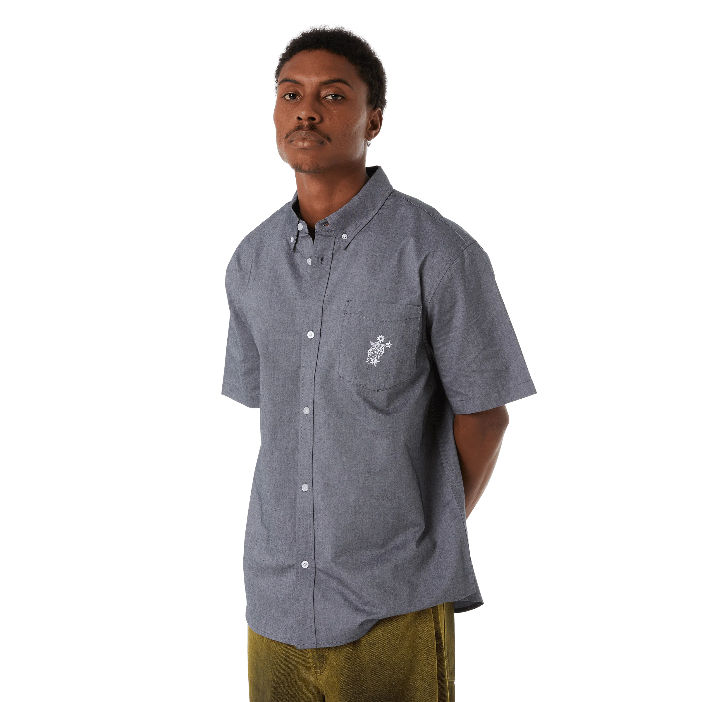 Icarus S S Oxford Shirt - Image 5