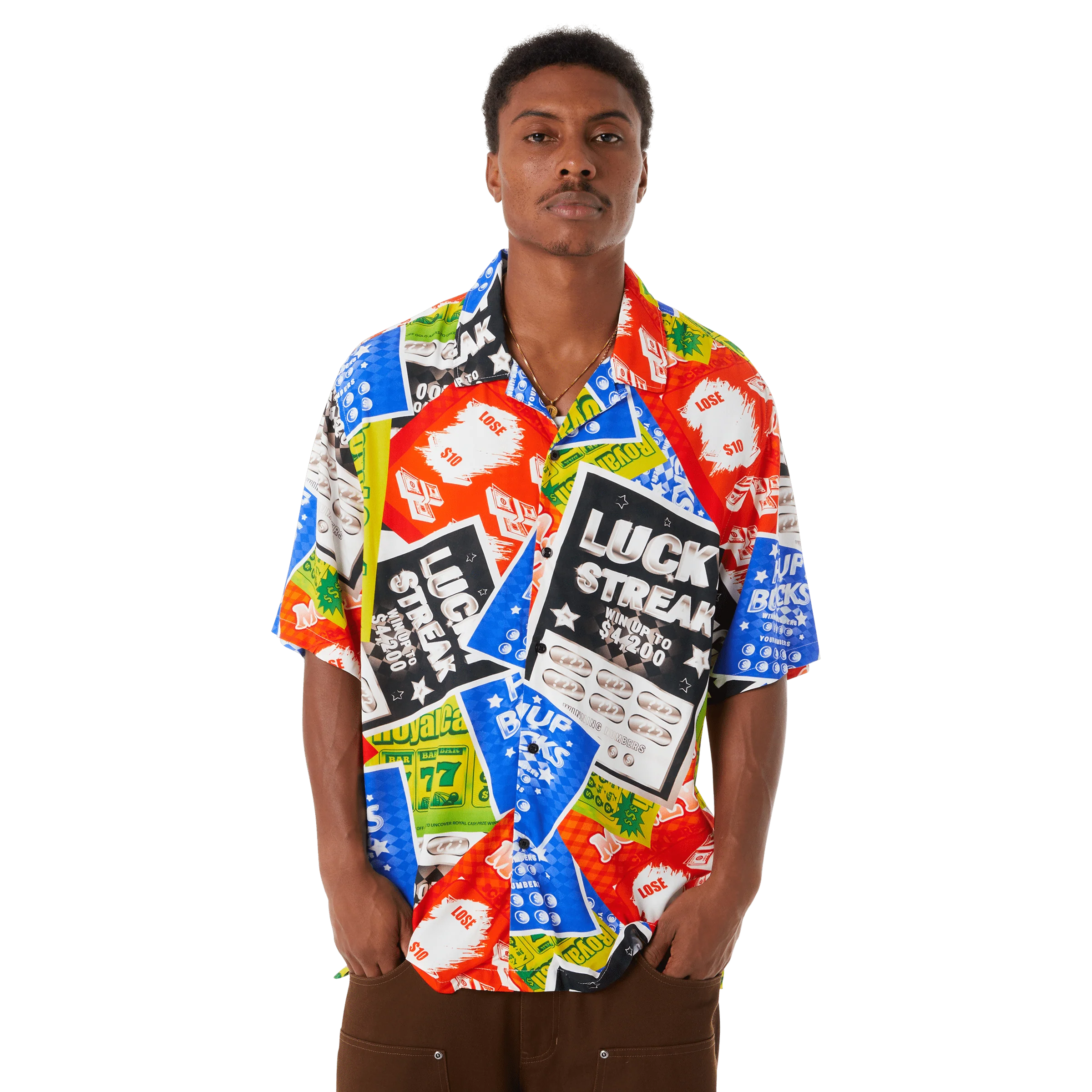 Lucky S S Resort Shirt - Image 4