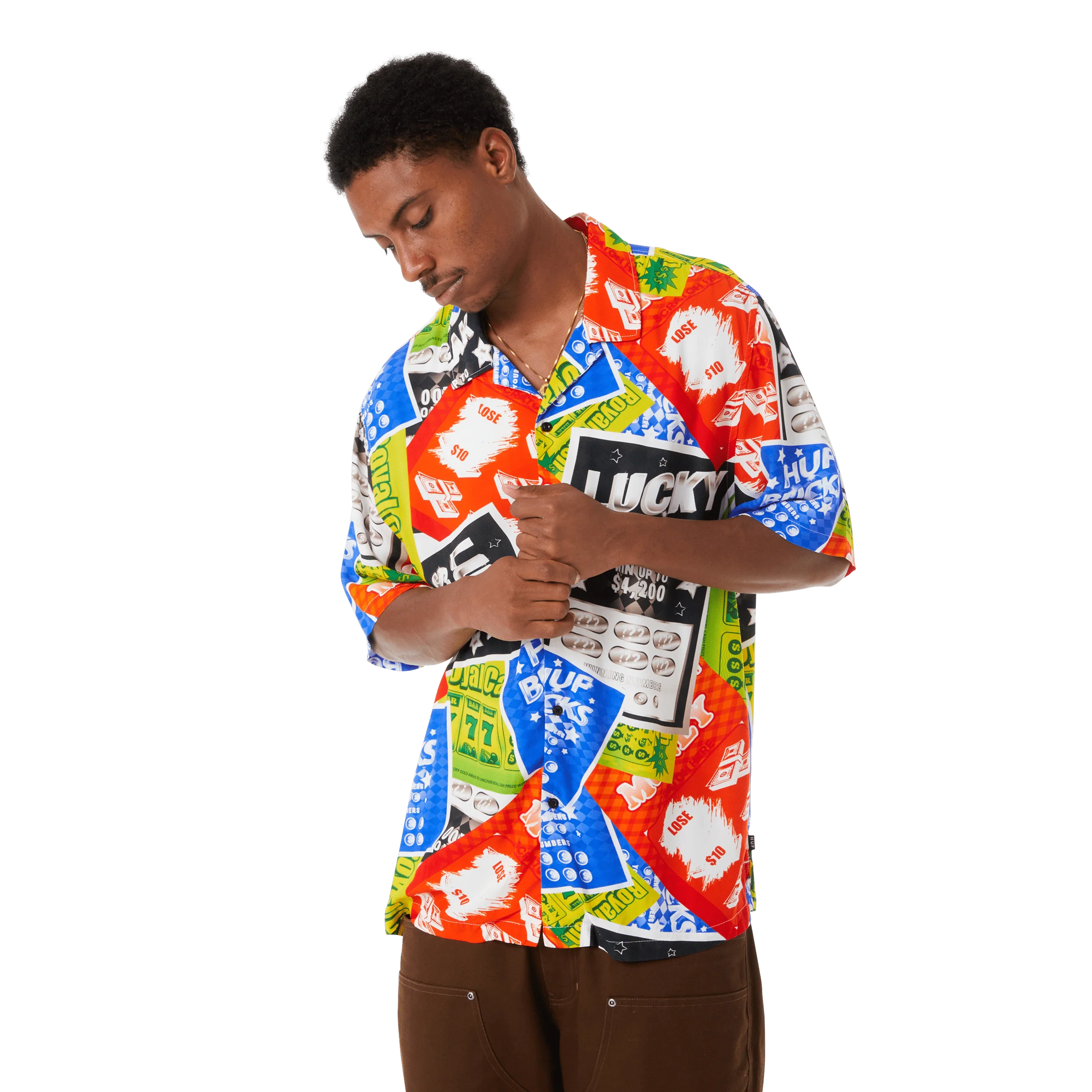 Lucky S S Resort Shirt - Image 5