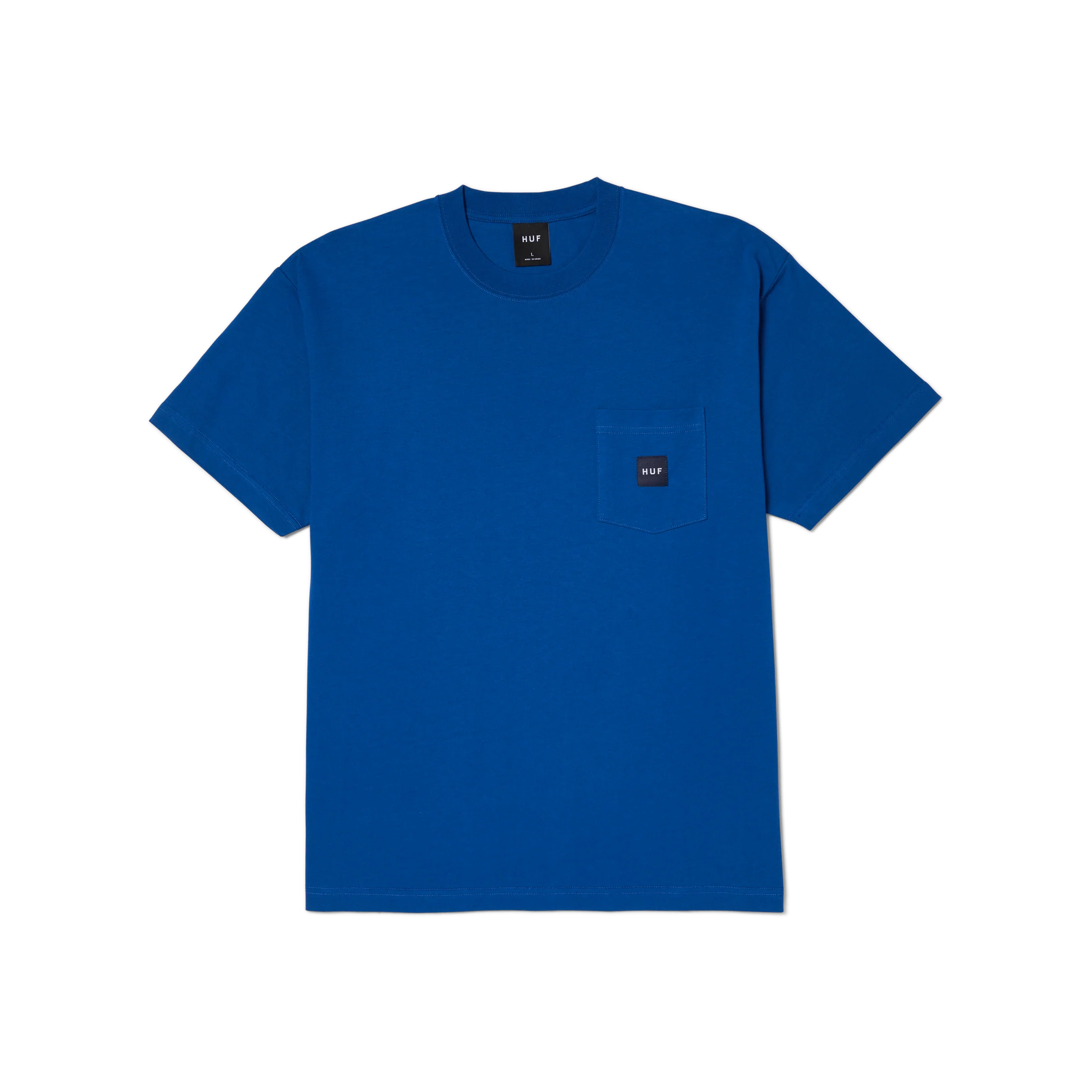 Huf Set Box Logo S S Pocket Tee