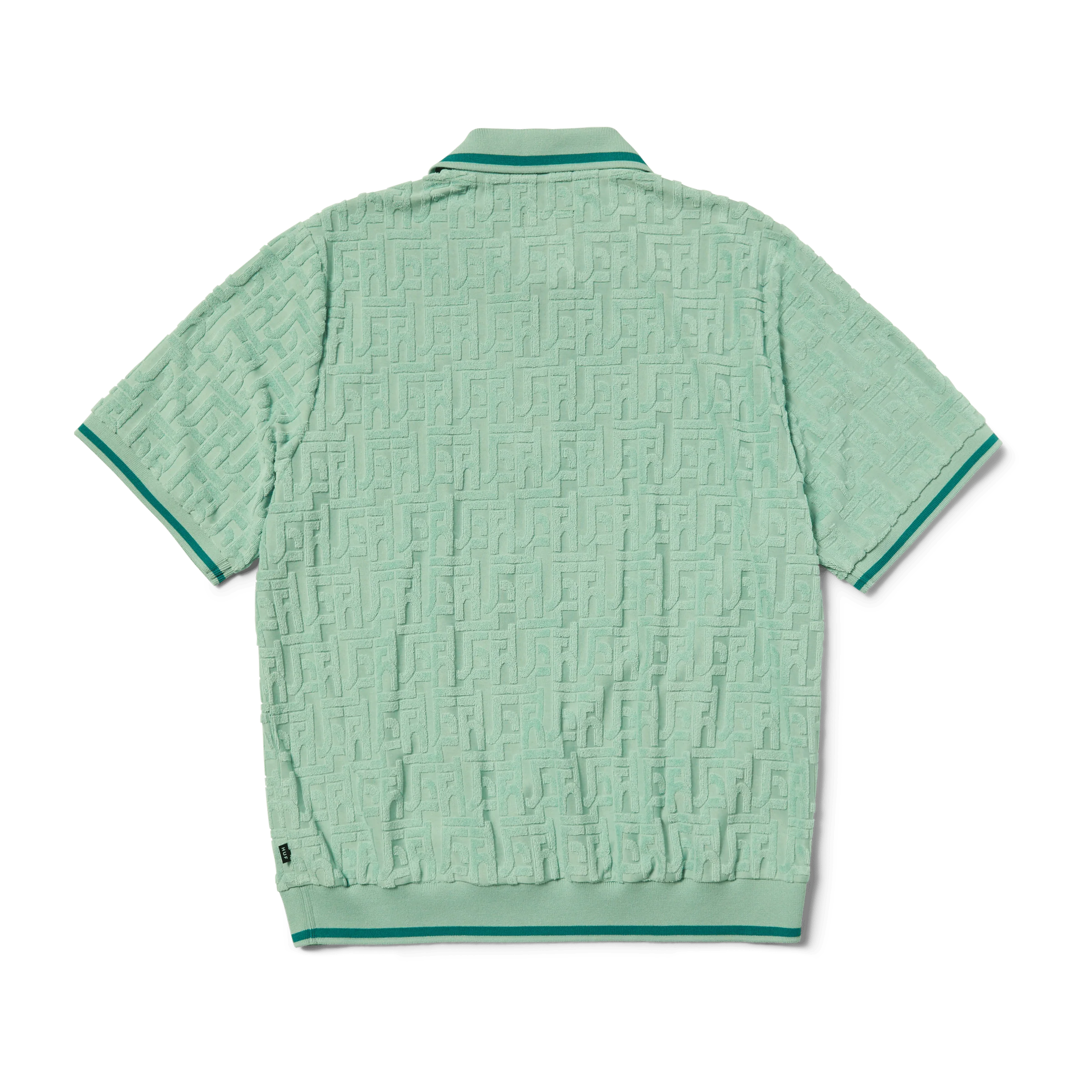 Tether Jacquard S S Terry Top - Image 2