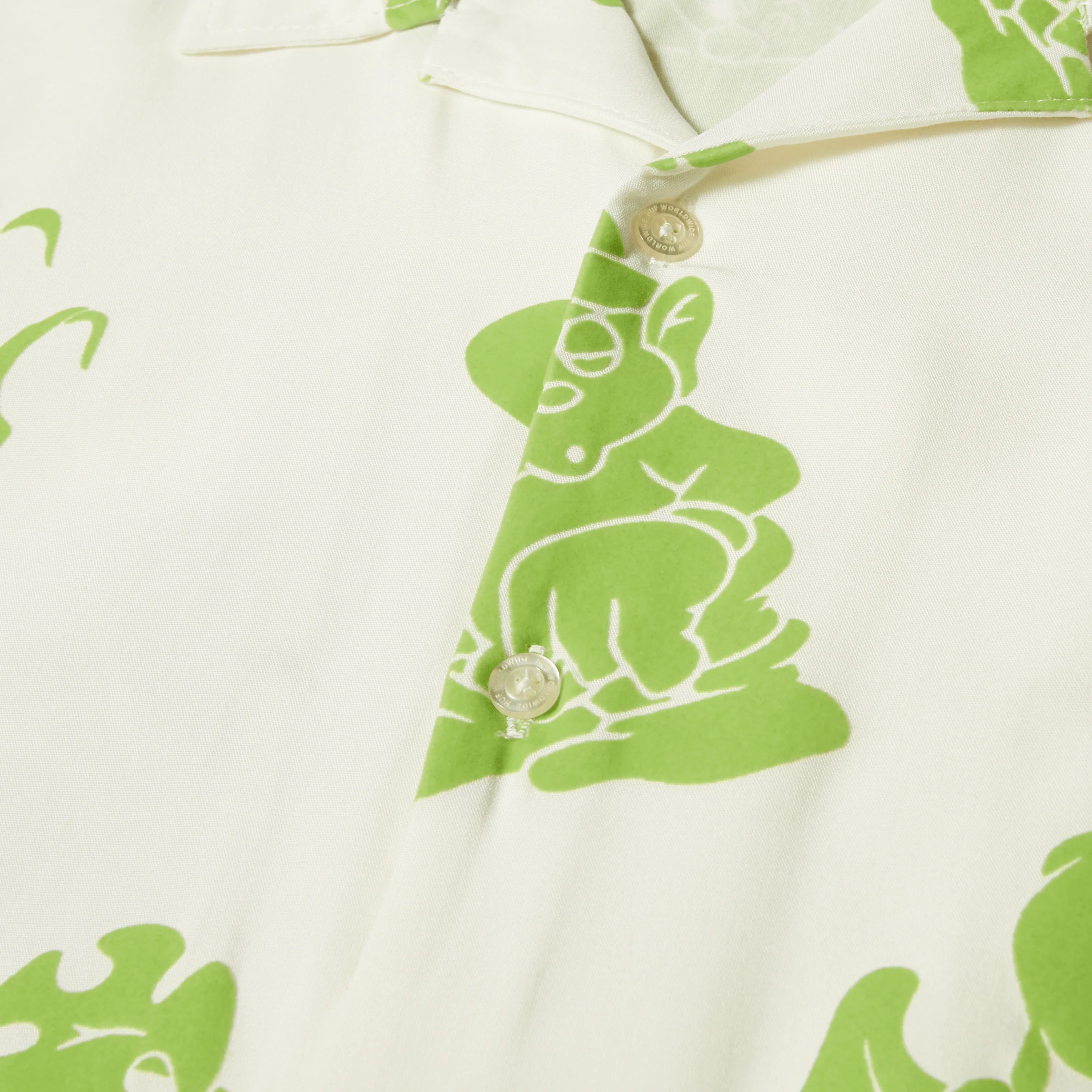 Trip Flocked S S Resort Shirt - Image 3