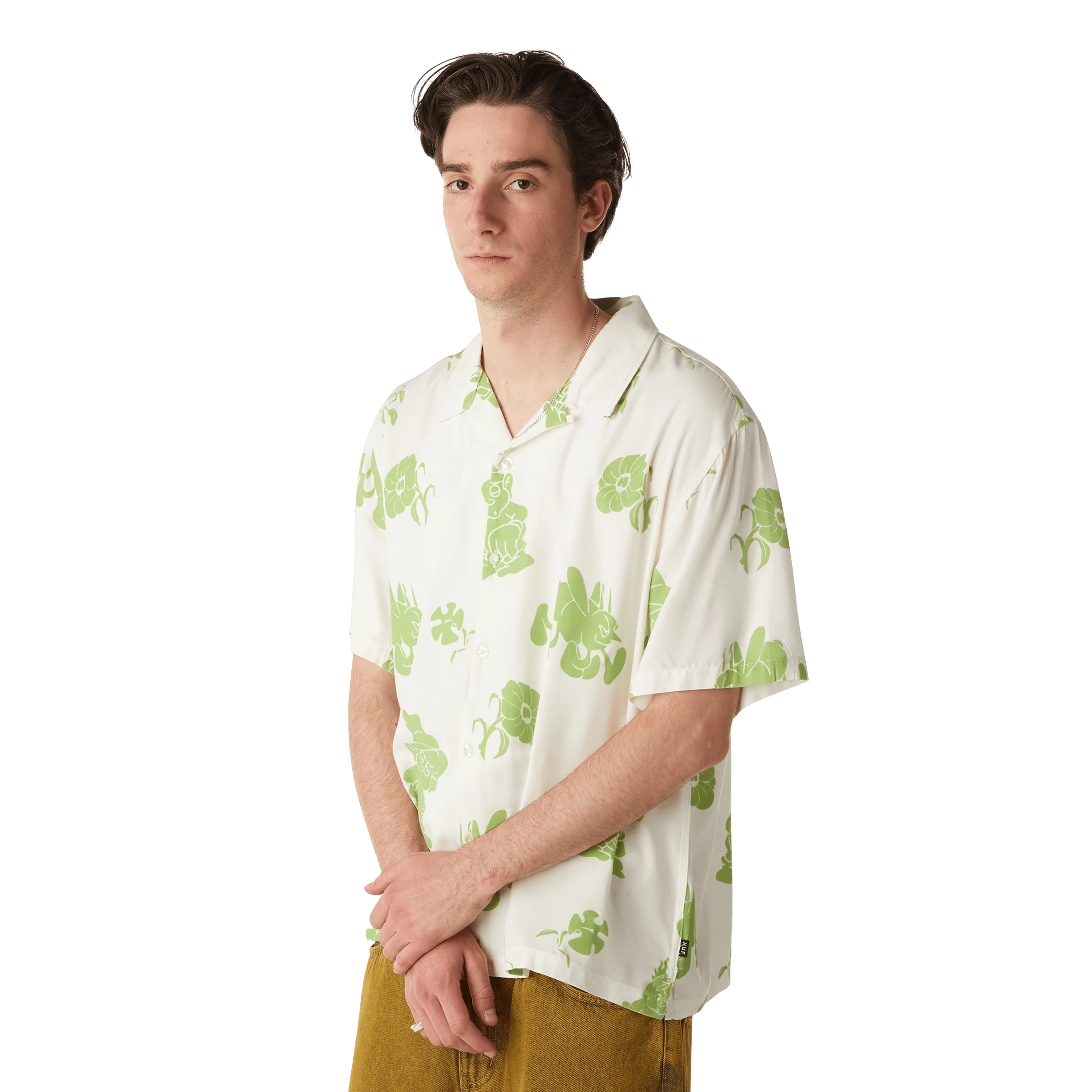 Trip Flocked S S Resort Shirt - Image 6