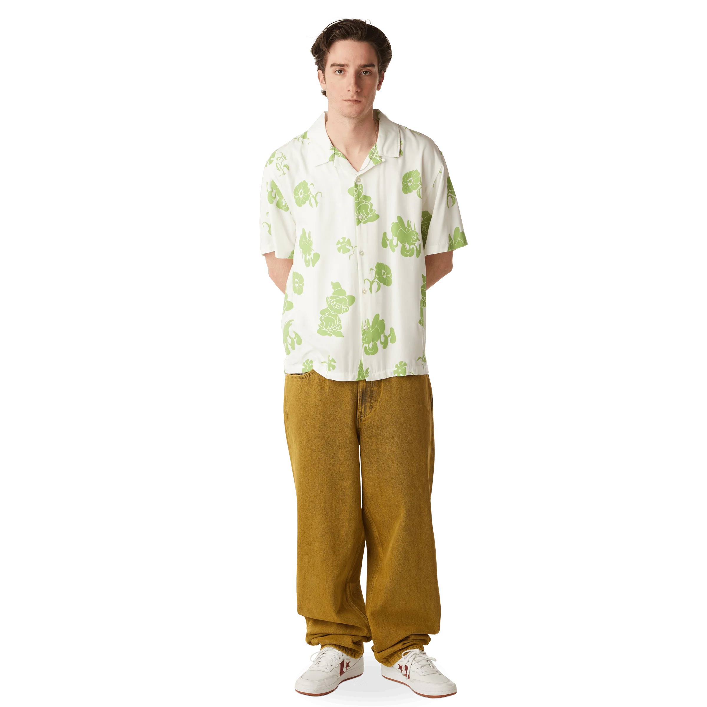 Trip Flocked S S Resort Shirt - Image 7