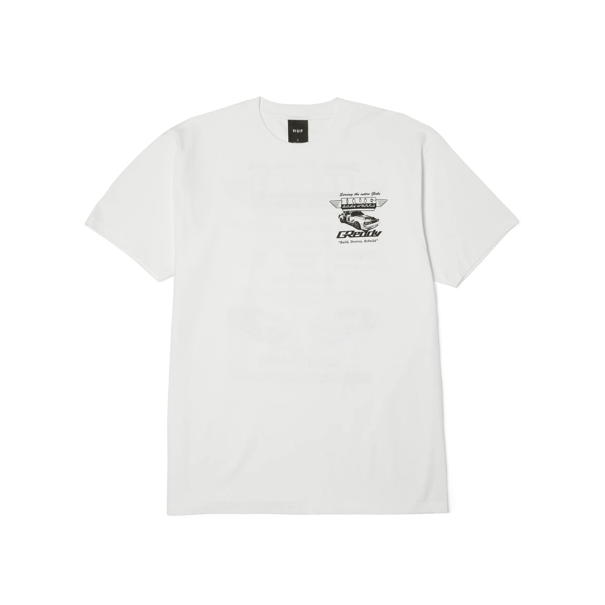 Huf X Greddy Body Works S S Tee - Image 2