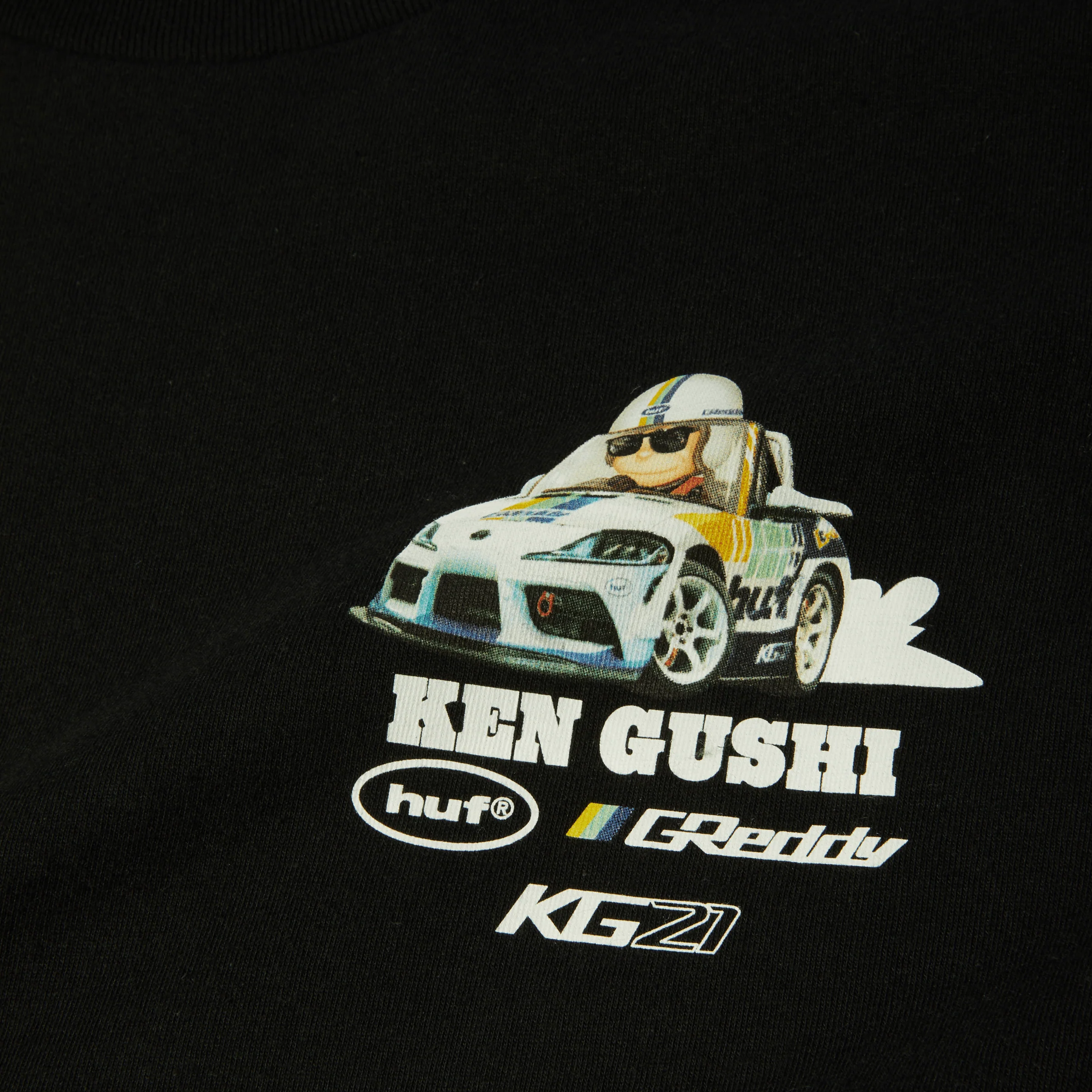 Huf X Greddy Gushi S S Tee - Image 3
