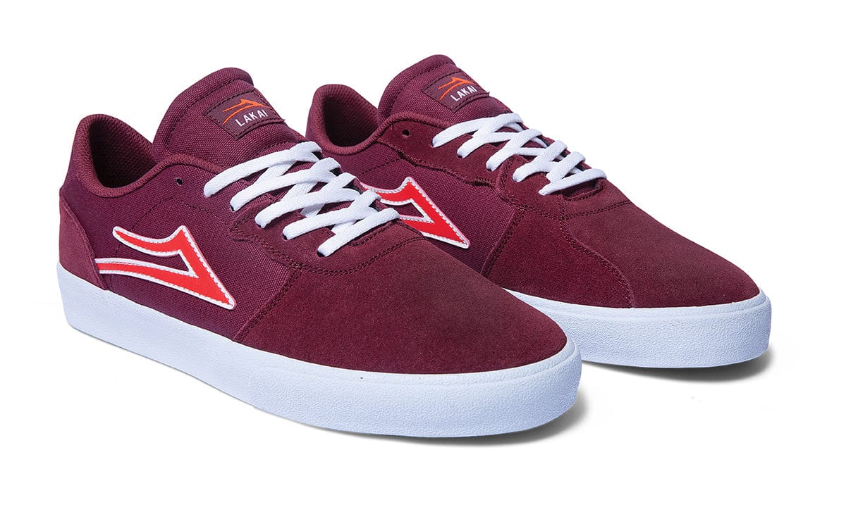 Cardiff Burgundy Suede - Image 3