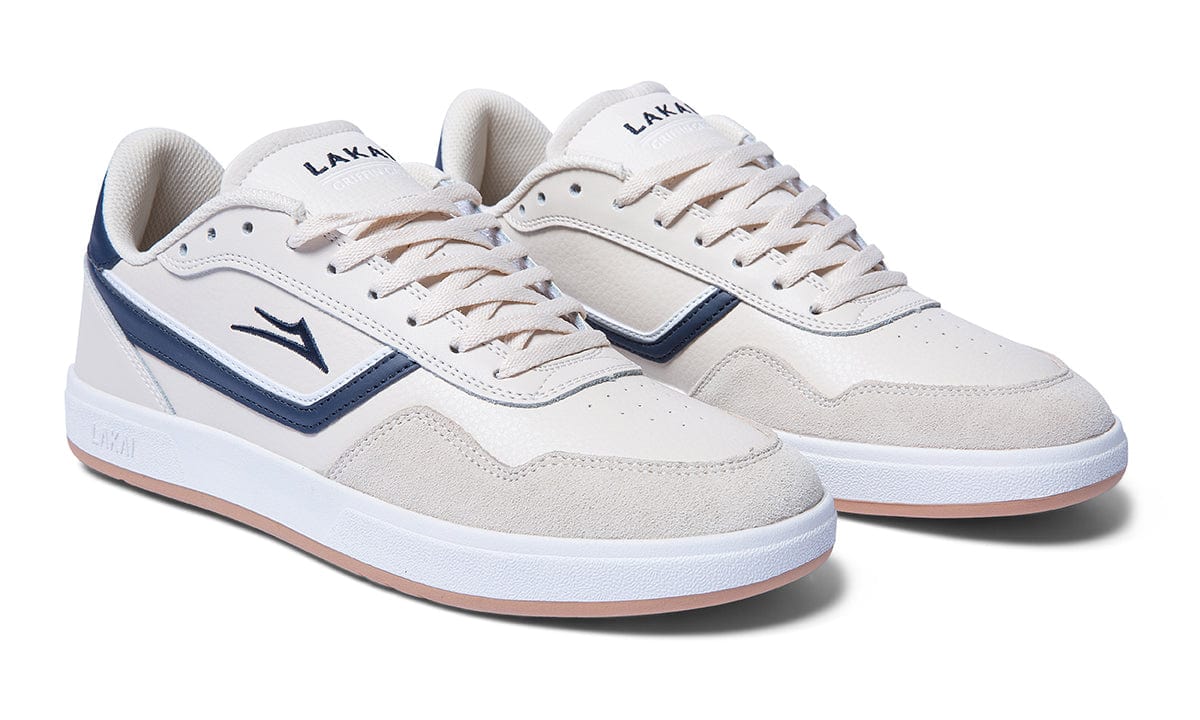 Terrace Cream/navy Suede - Image 3