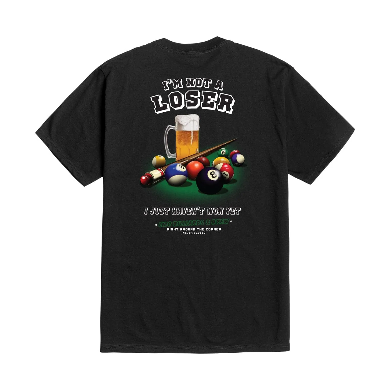 BILLIARDS STOCK TEE
