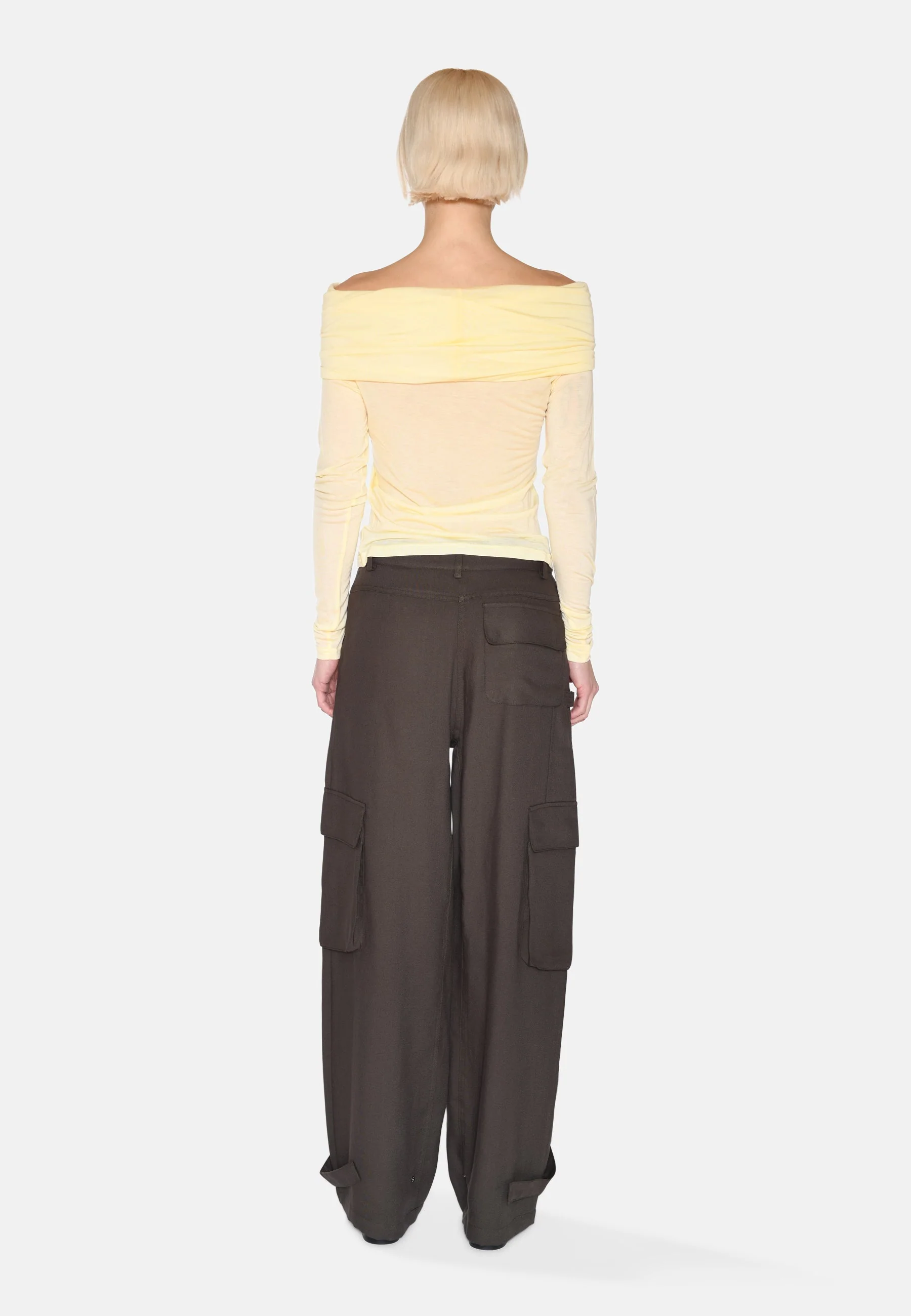 Lena Off Shoulder T Shirt 4158 - Image 2
