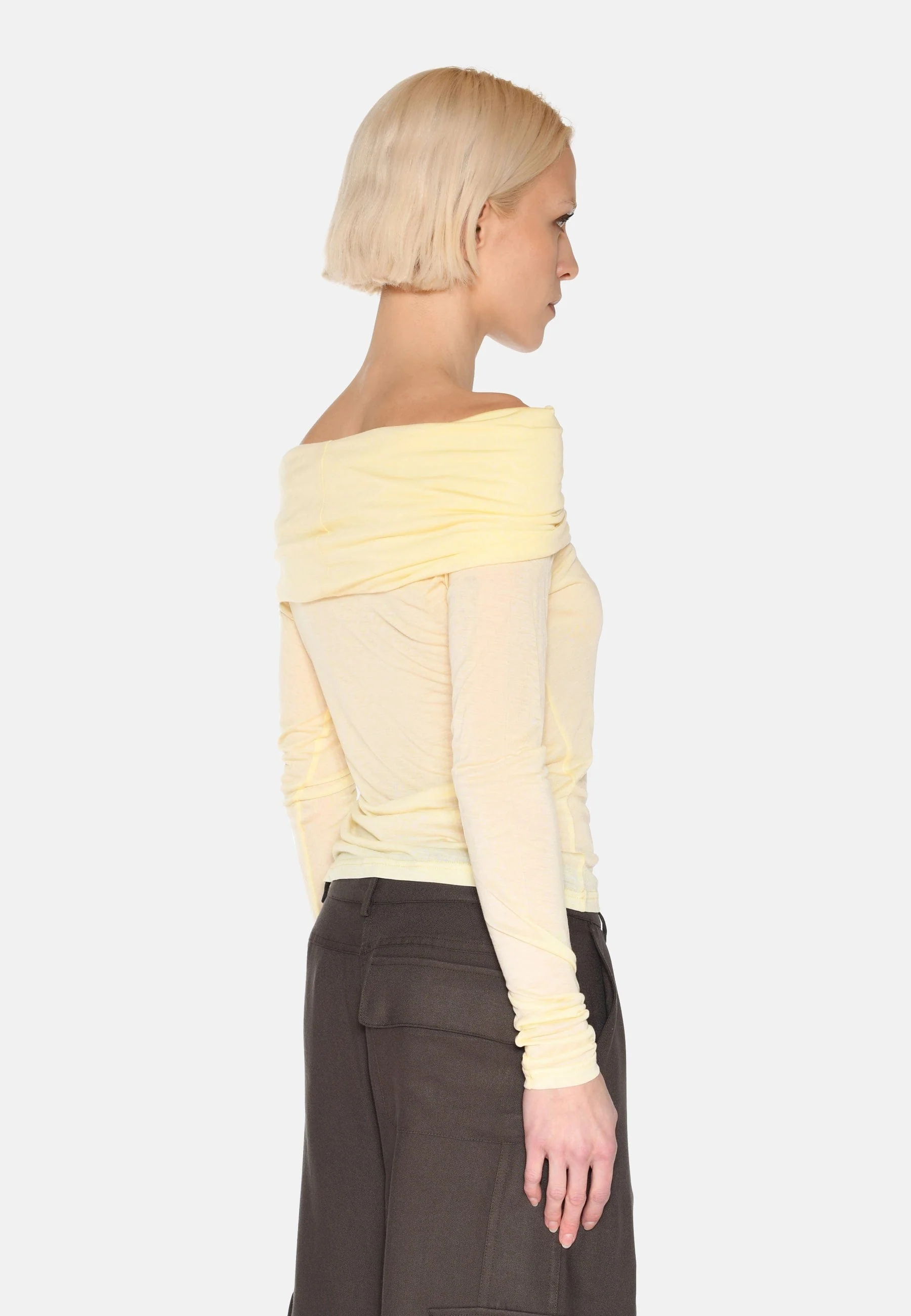 Lena Off Shoulder T Shirt 4158 - Image 4