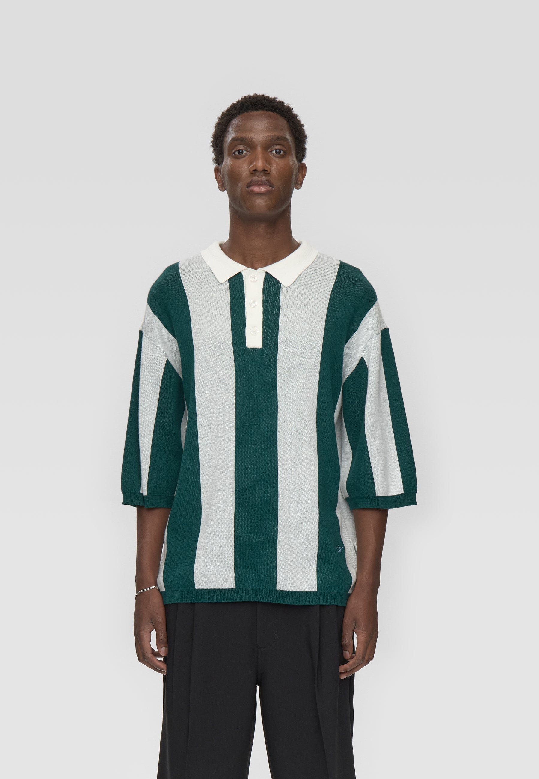 Rigo Rlx Ss Striped Polo 4608 Gots - Image 3