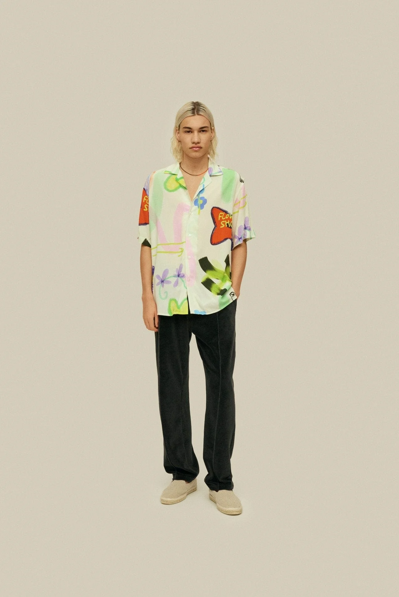 Flower Shop Viscose Shirt - Image 2