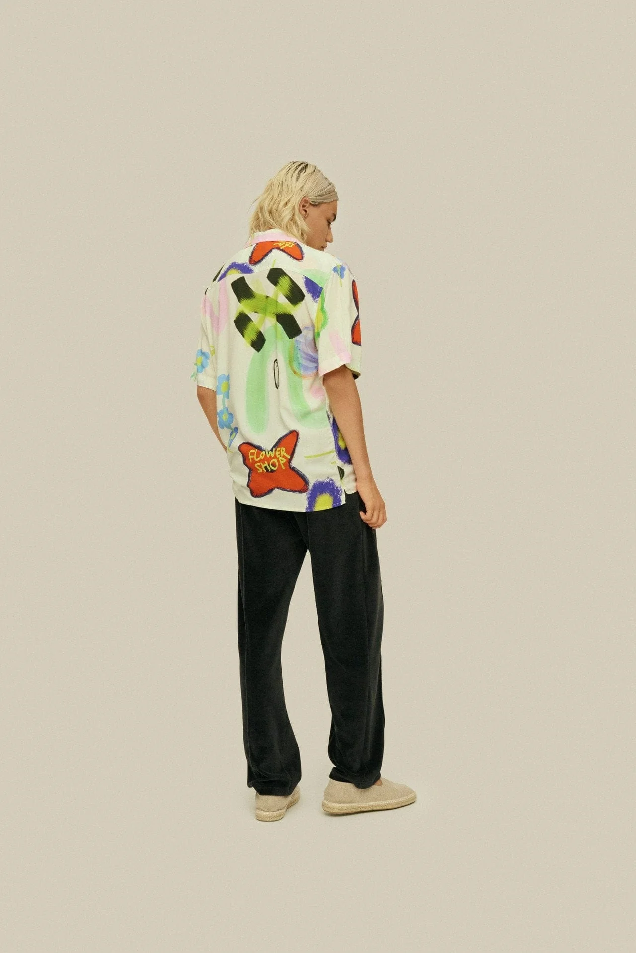 Flower Shop Viscose Shirt - Image 4