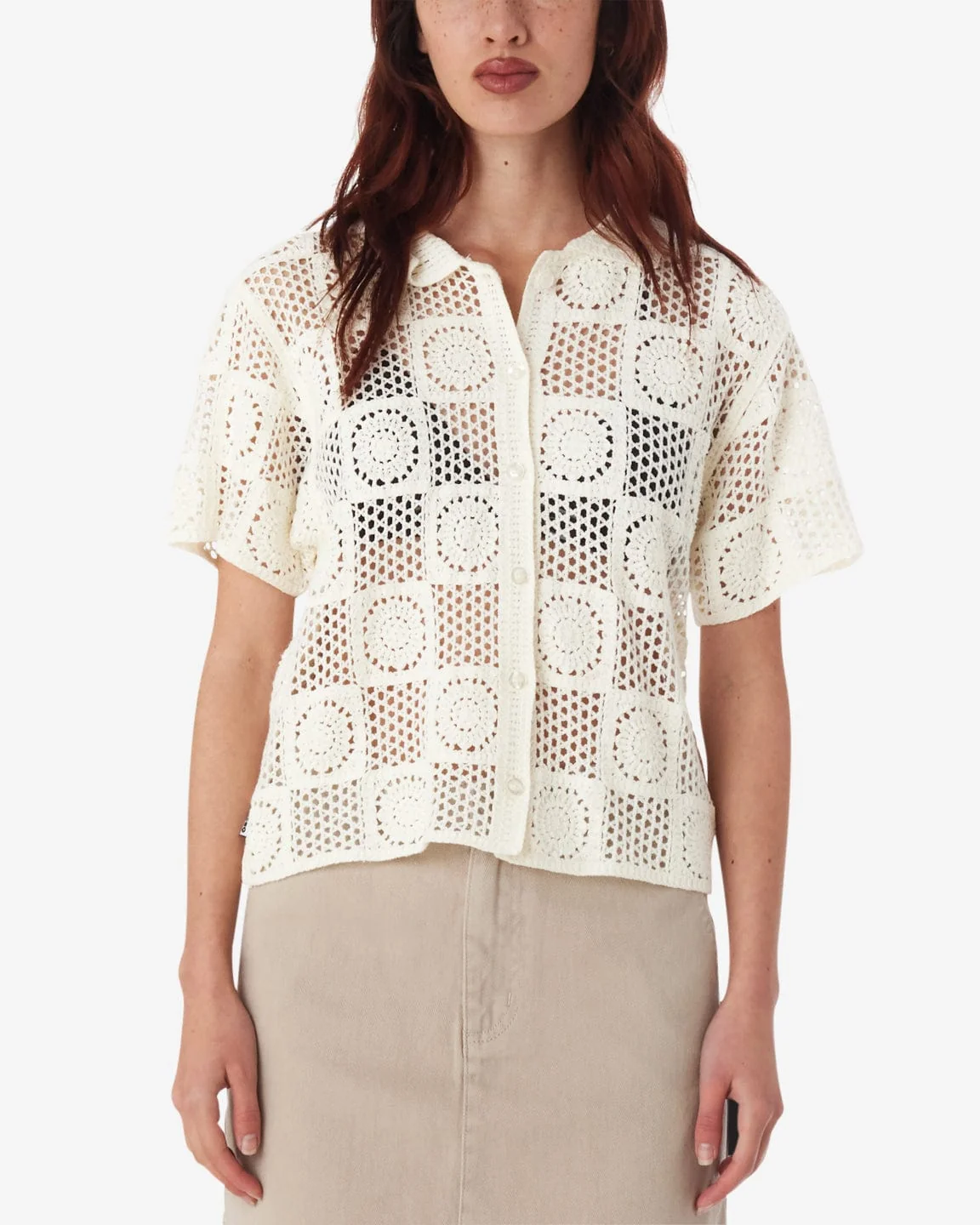 Agatha Crochet Knit Sweater - Image 2