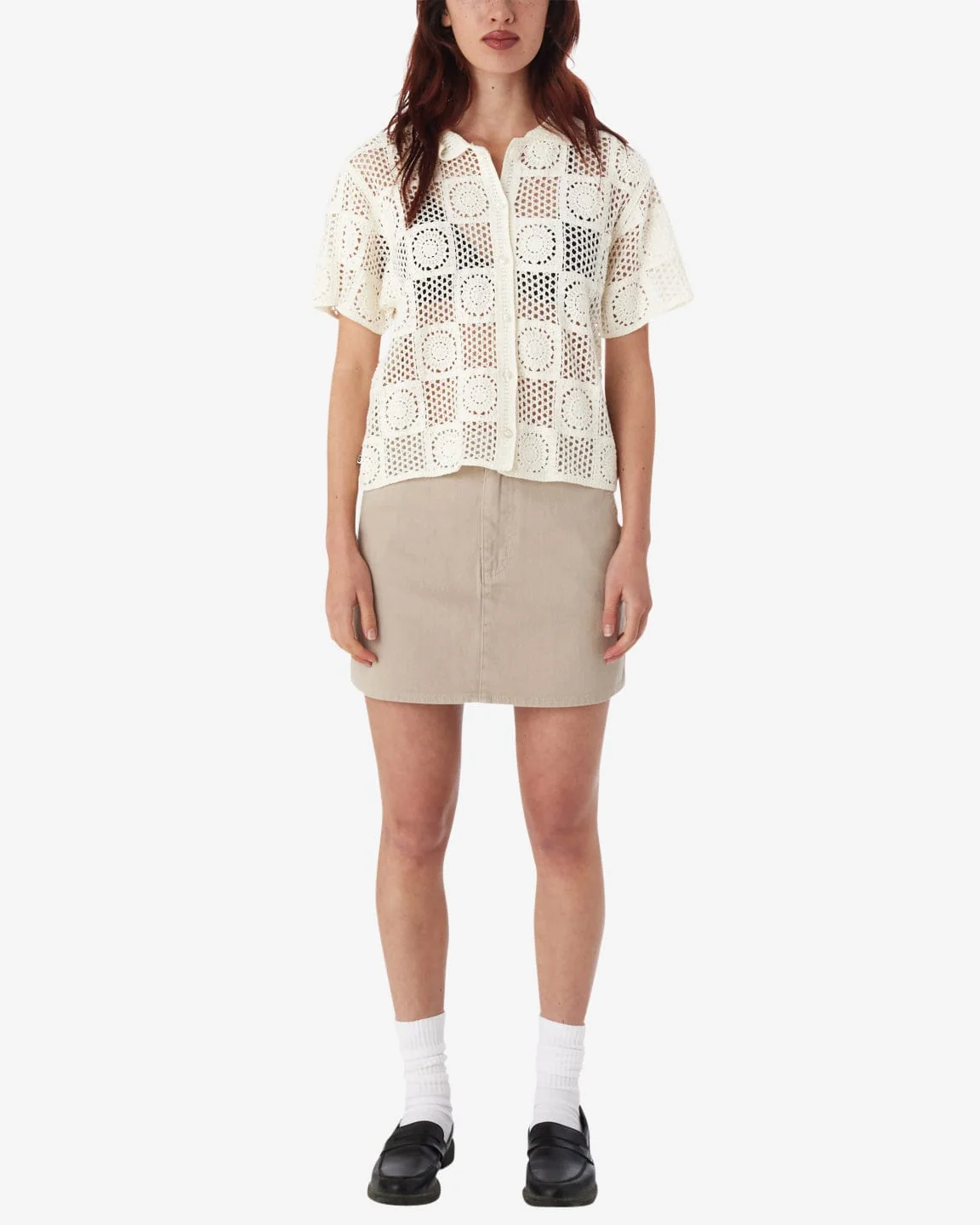 Agatha Crochet Knit Sweater - Image 4