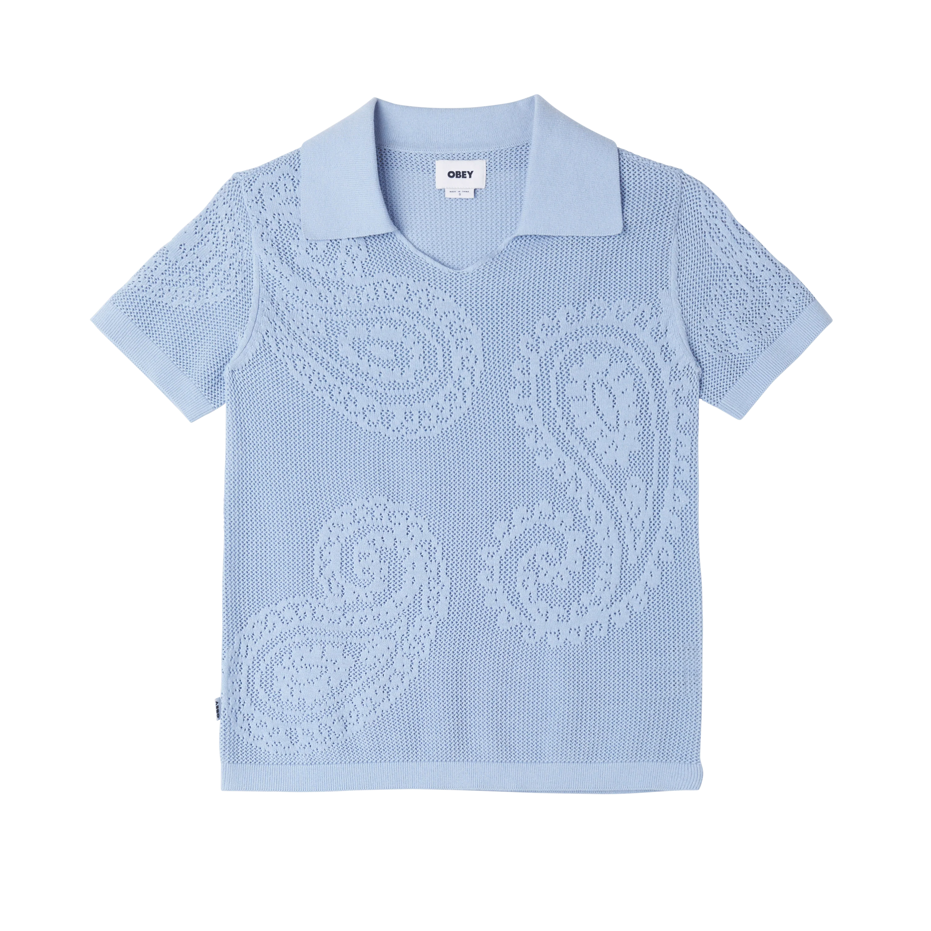 Briana Open Knit Shirt