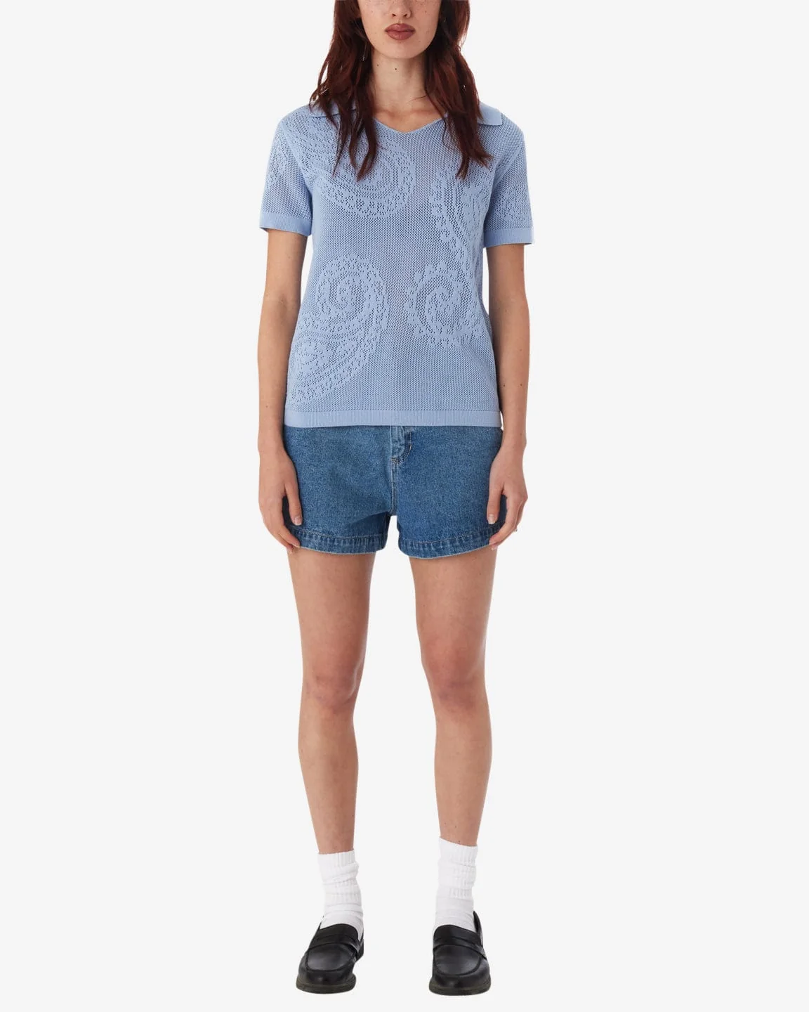 Briana Open Knit Shirt - Image 7