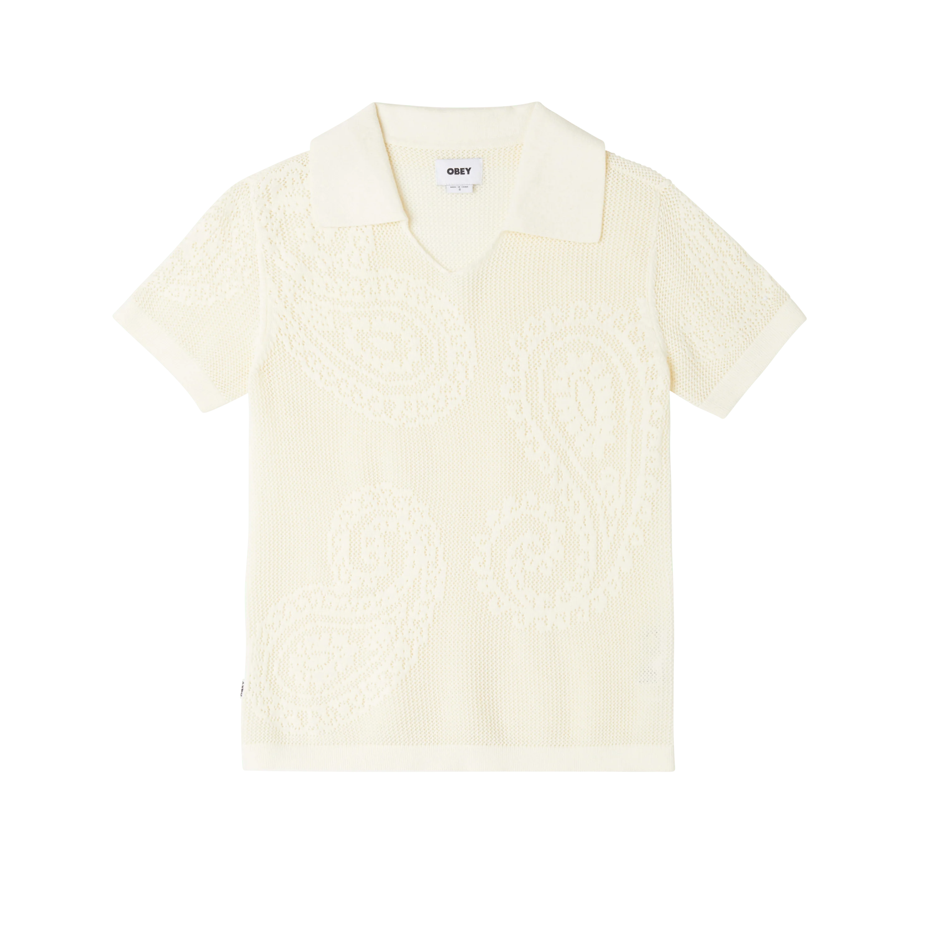 Briana Open Knit Shirt