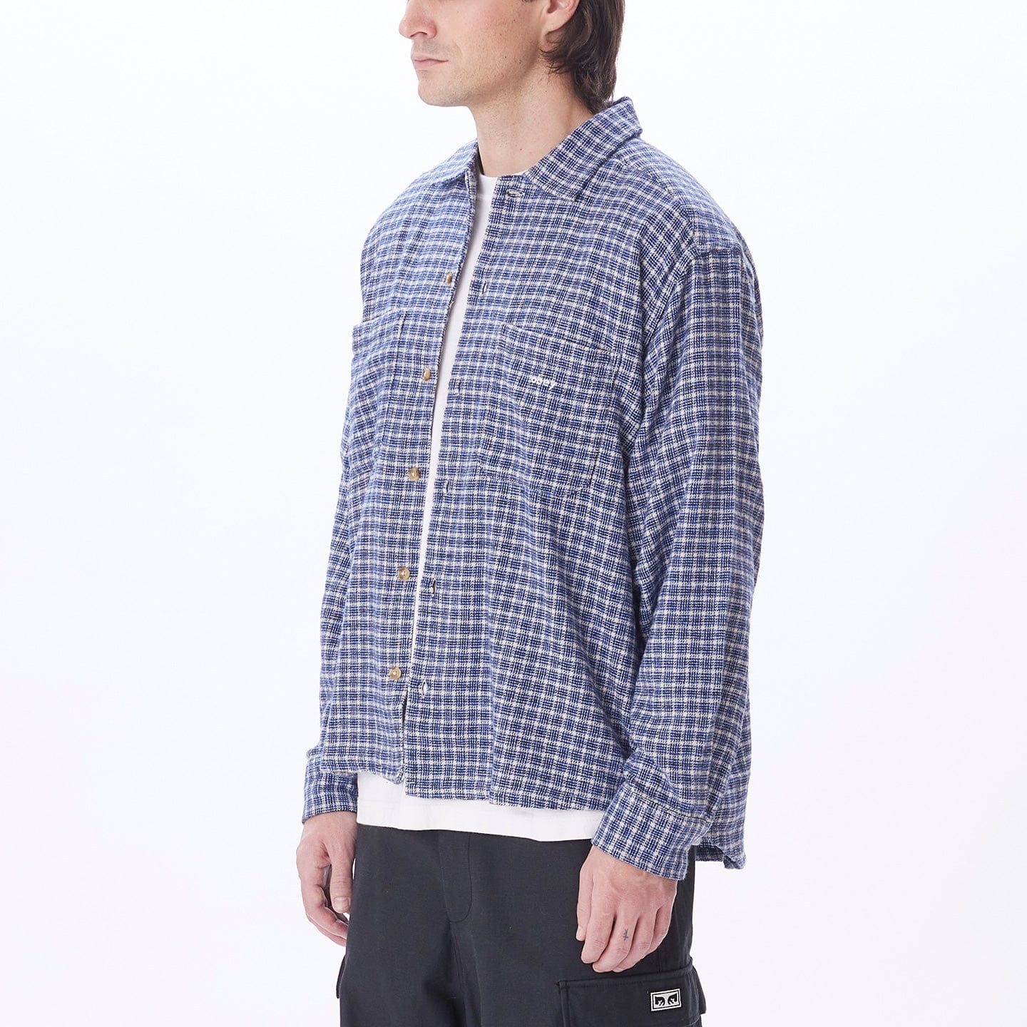 BIGWIG MICRO PLAID WOVEN LS - Image 3