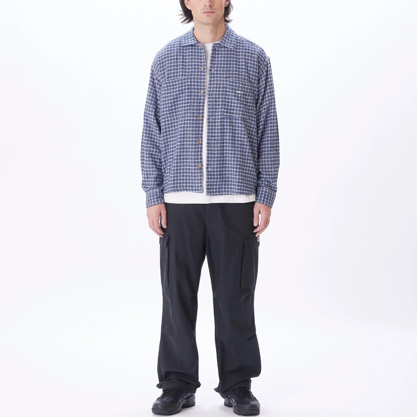 BIGWIG MICRO PLAID WOVEN LS - Image 4