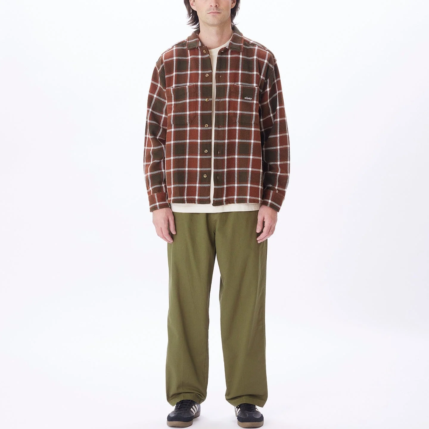 BIGWIG PLAID WOVEN LS - Image 3