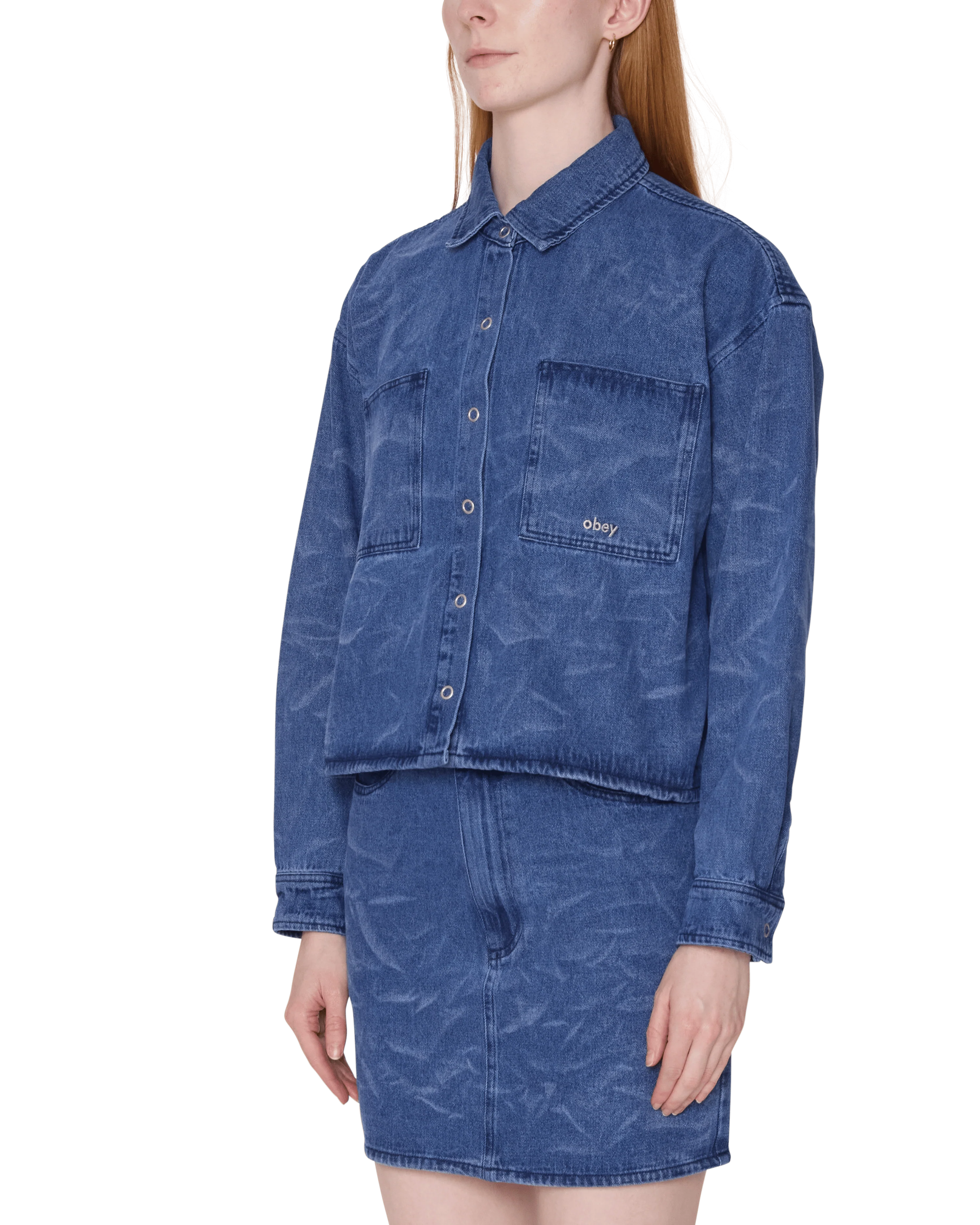 Trinity Wrinkle Denim Shirt - Image 4