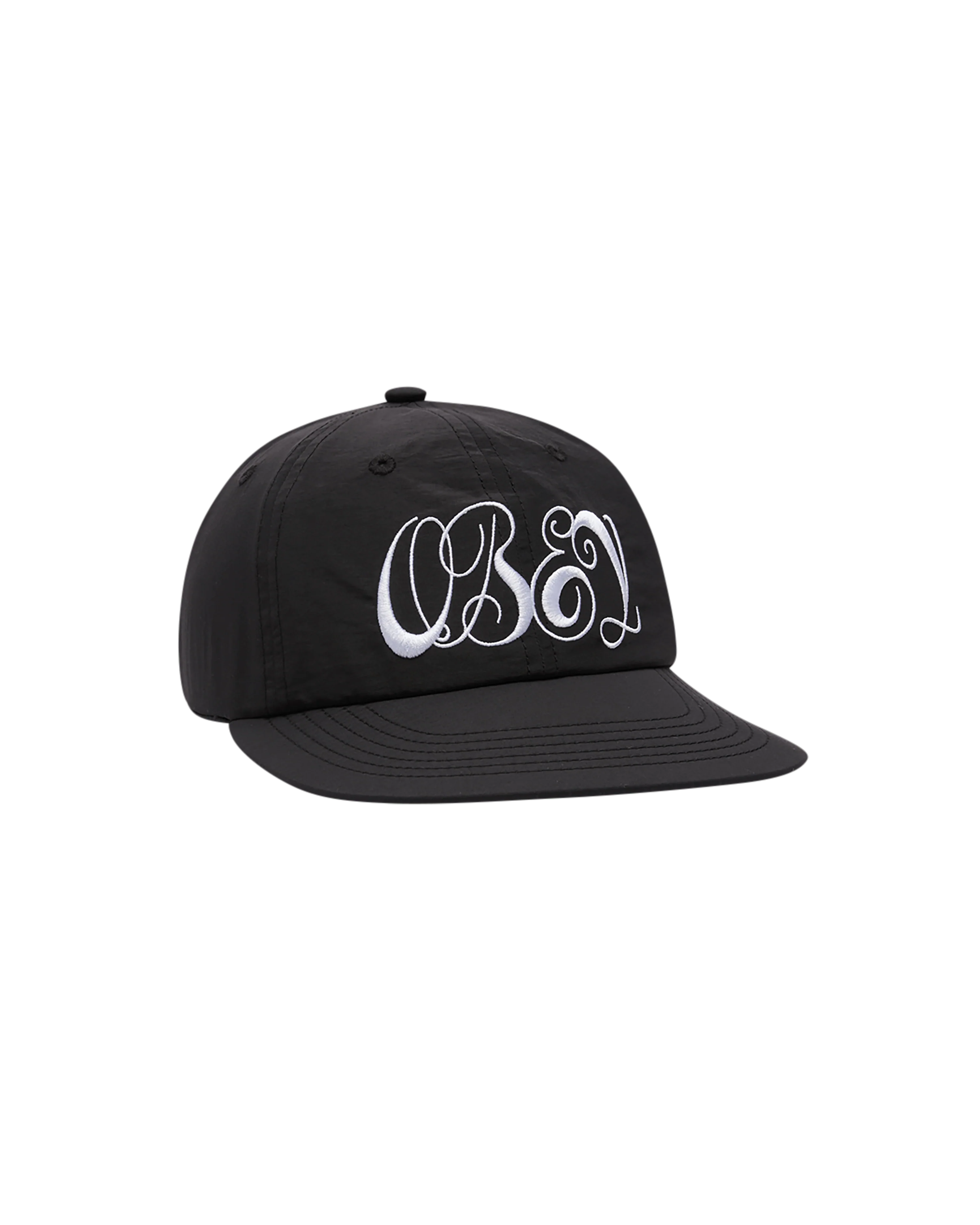 Obey Script Nylon 6 Panel Strapback