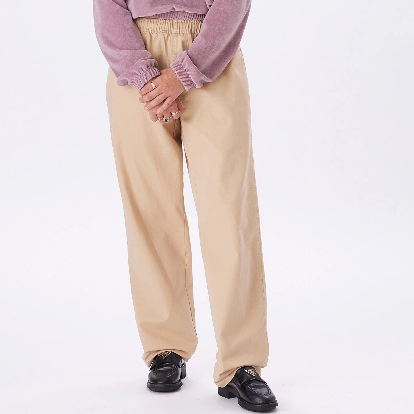 EASY TWILL PANT - IRISH CREAM - Image 4