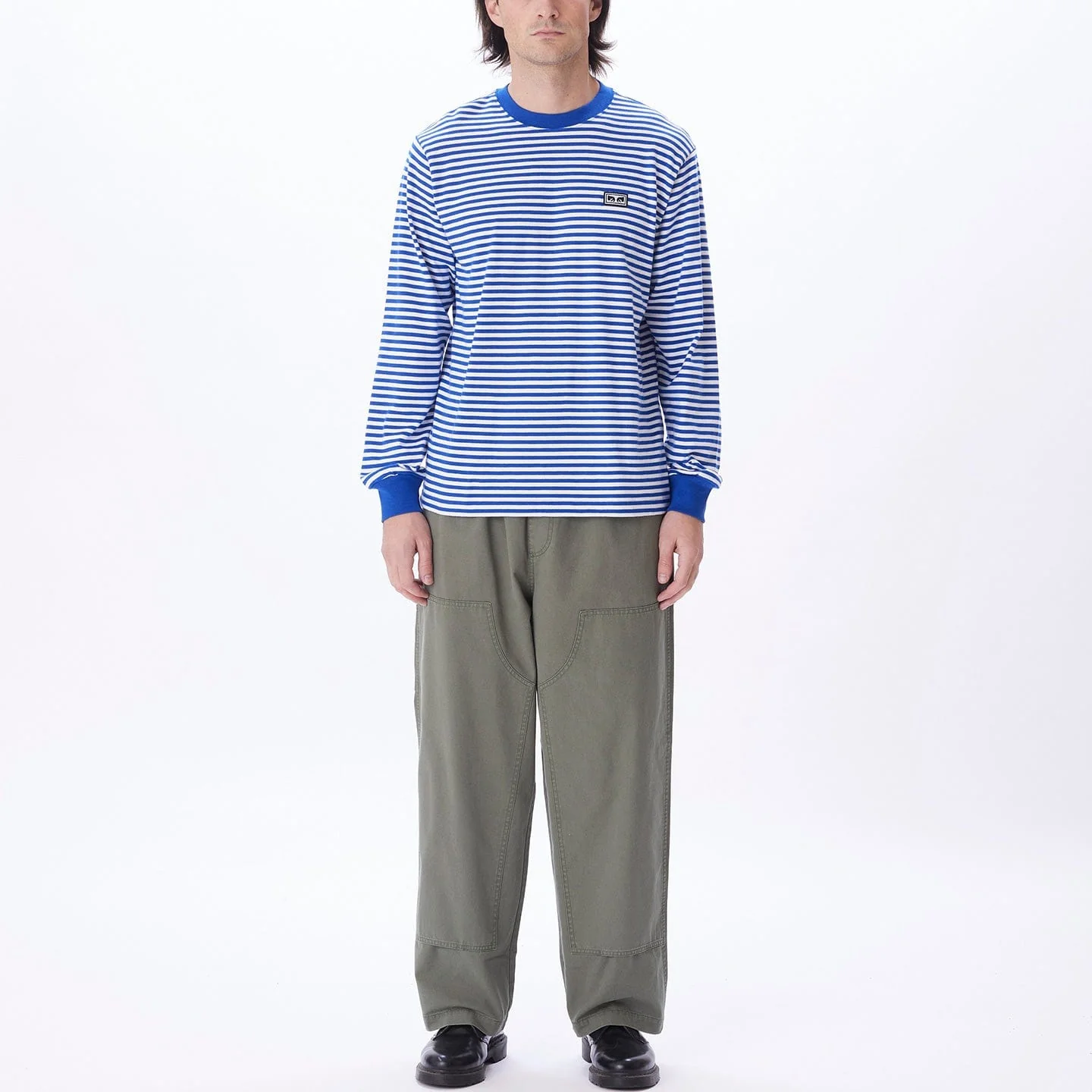 Established Works Eyes Stripe Tee Ls - Image 4