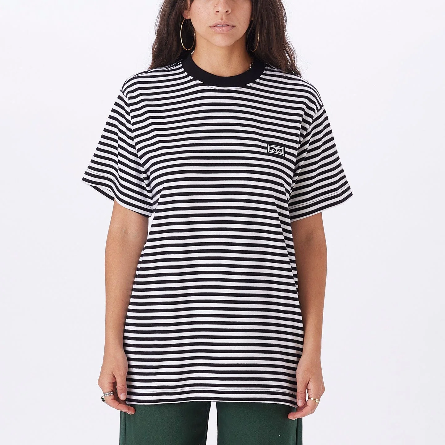 ESTABLISHED WORKS EYES STRIPE TEE SS - Image 3