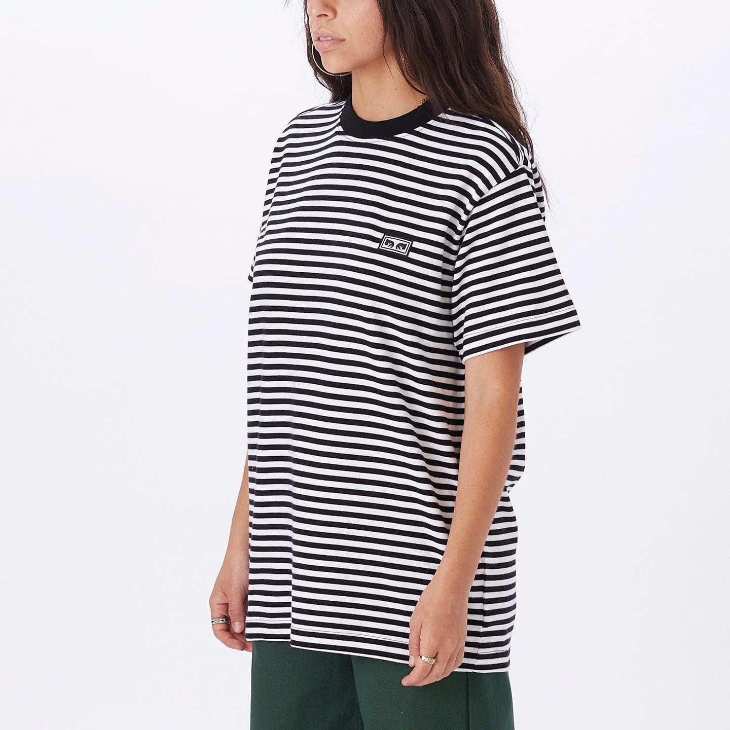 ESTABLISHED WORKS EYES STRIPE TEE SS - Image 5