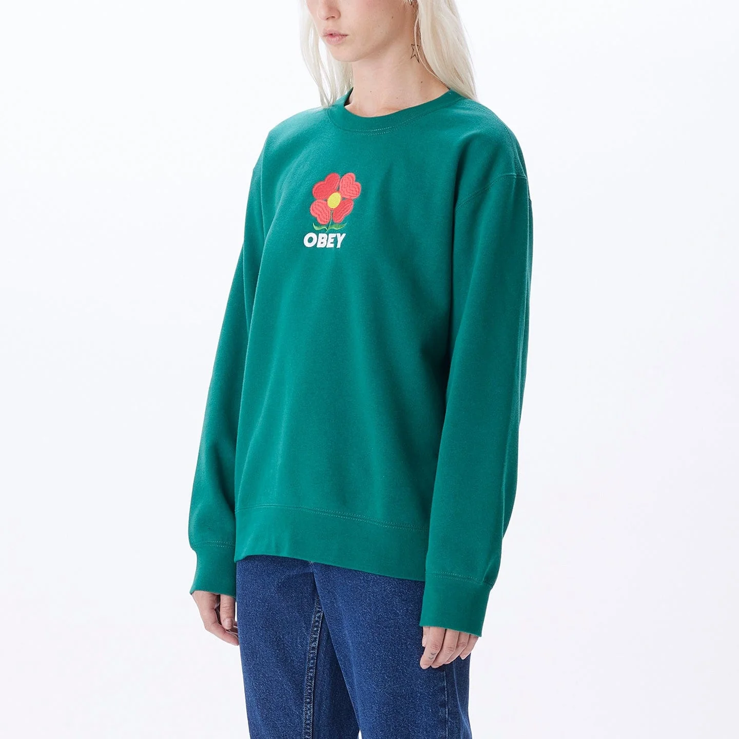 OBEY AMELIA CREW FLEECE - Image 3