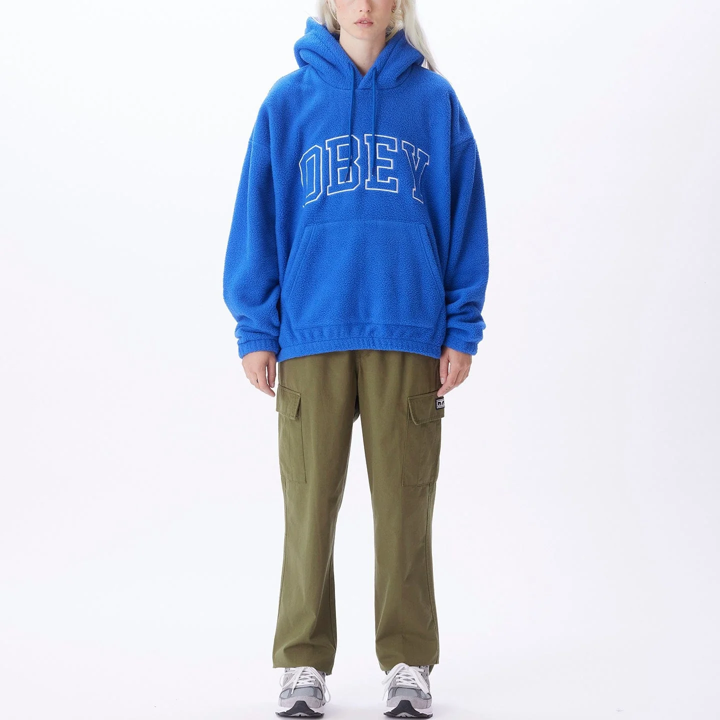 OBEY COLLEGIATE HOOD FLEECE - Image 2