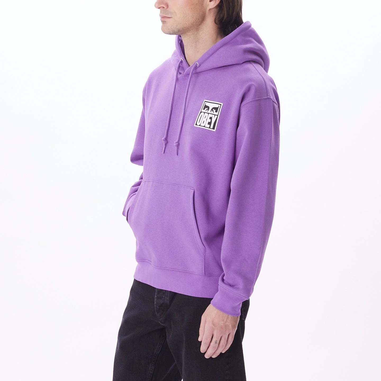 OBEY EYES ICON HOOD FLEECE - Image 3