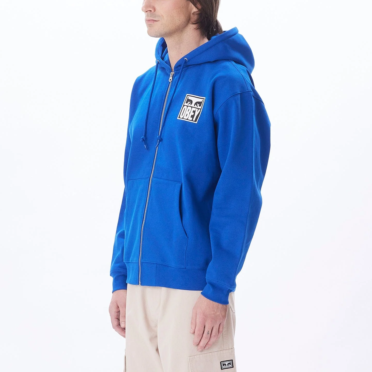 OBEY EYES ICON ZIP FLEECE - Image 2