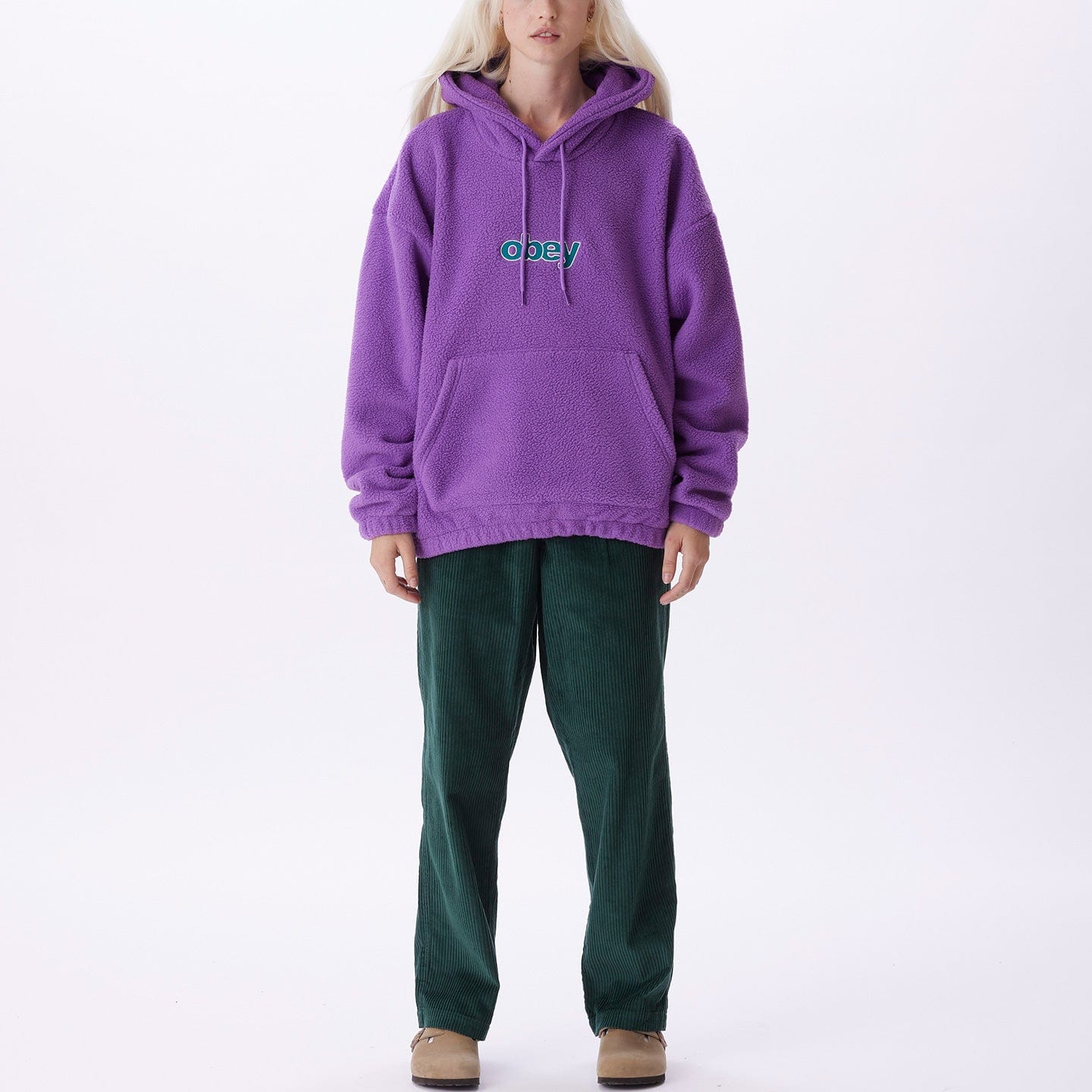 OBEY HARPER HOOD FLEECE