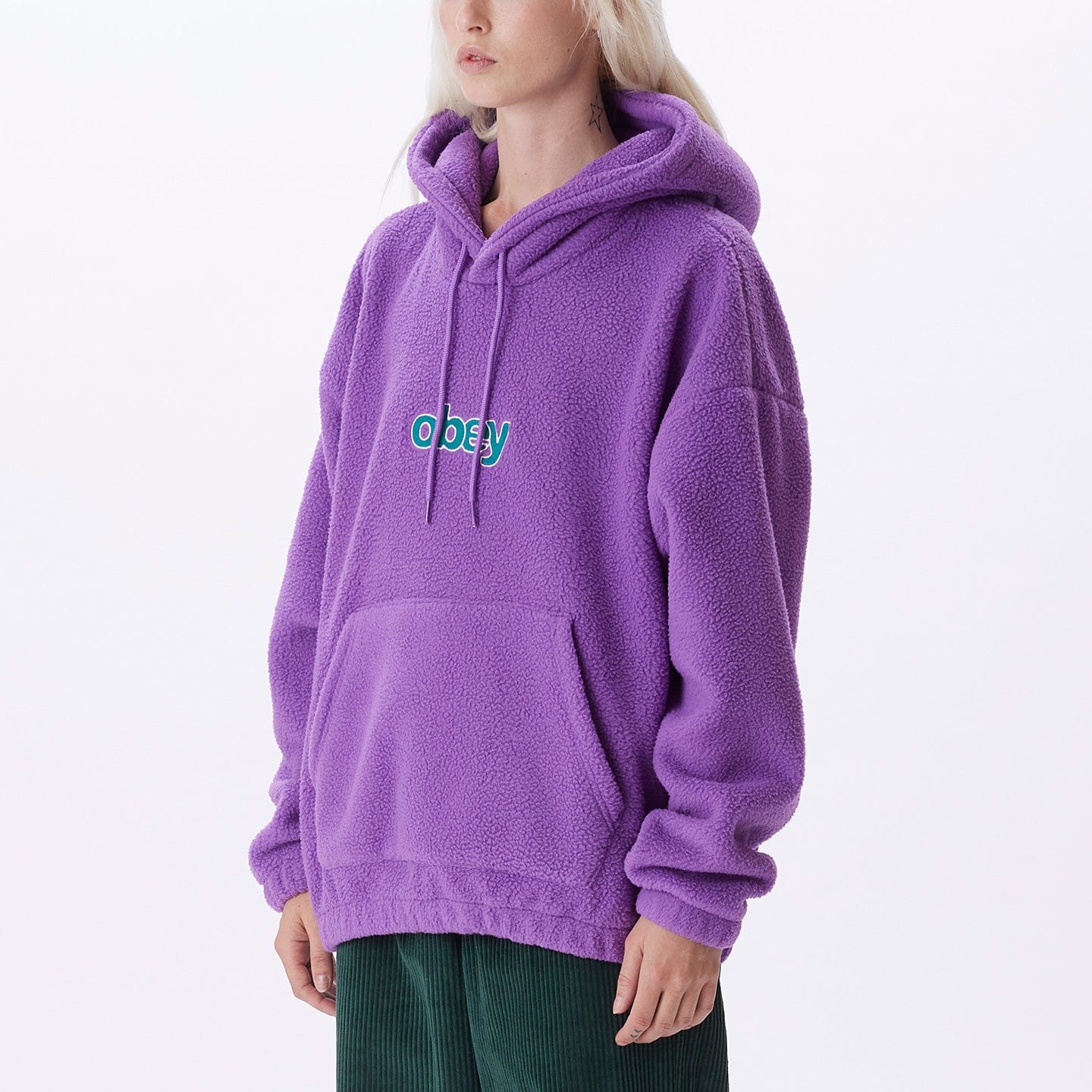 OBEY HARPER HOOD FLEECE - Image 3