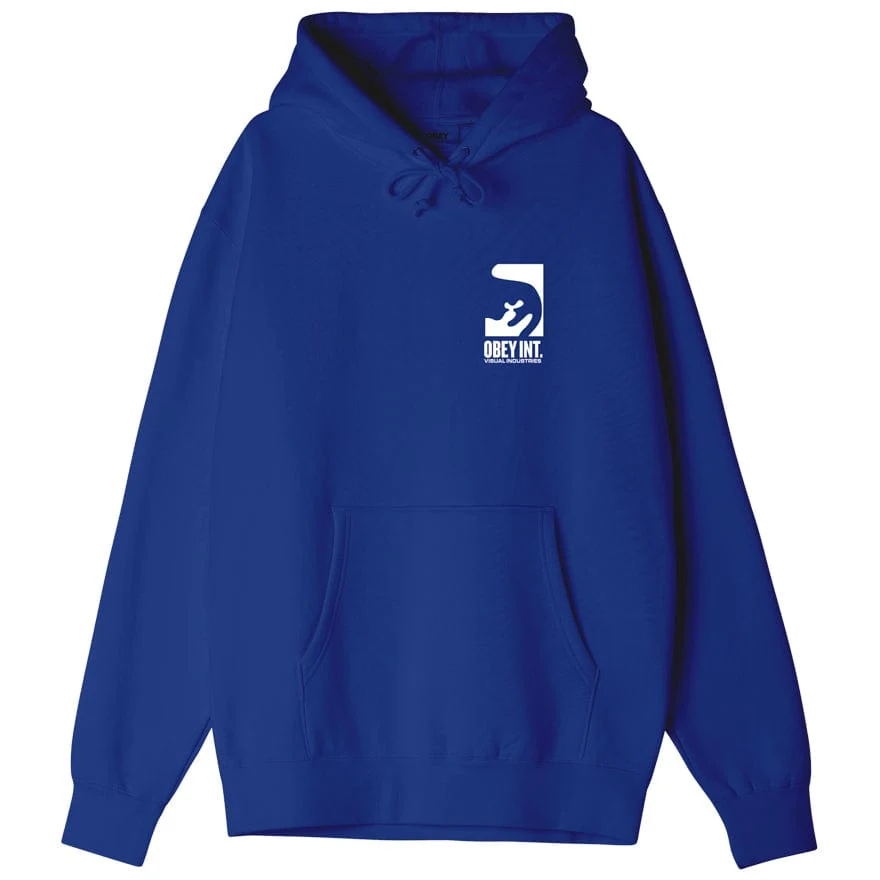 OBEY INT VISUAL INDUSTRIES PREMIUM HOODED FLEECE - Image 2