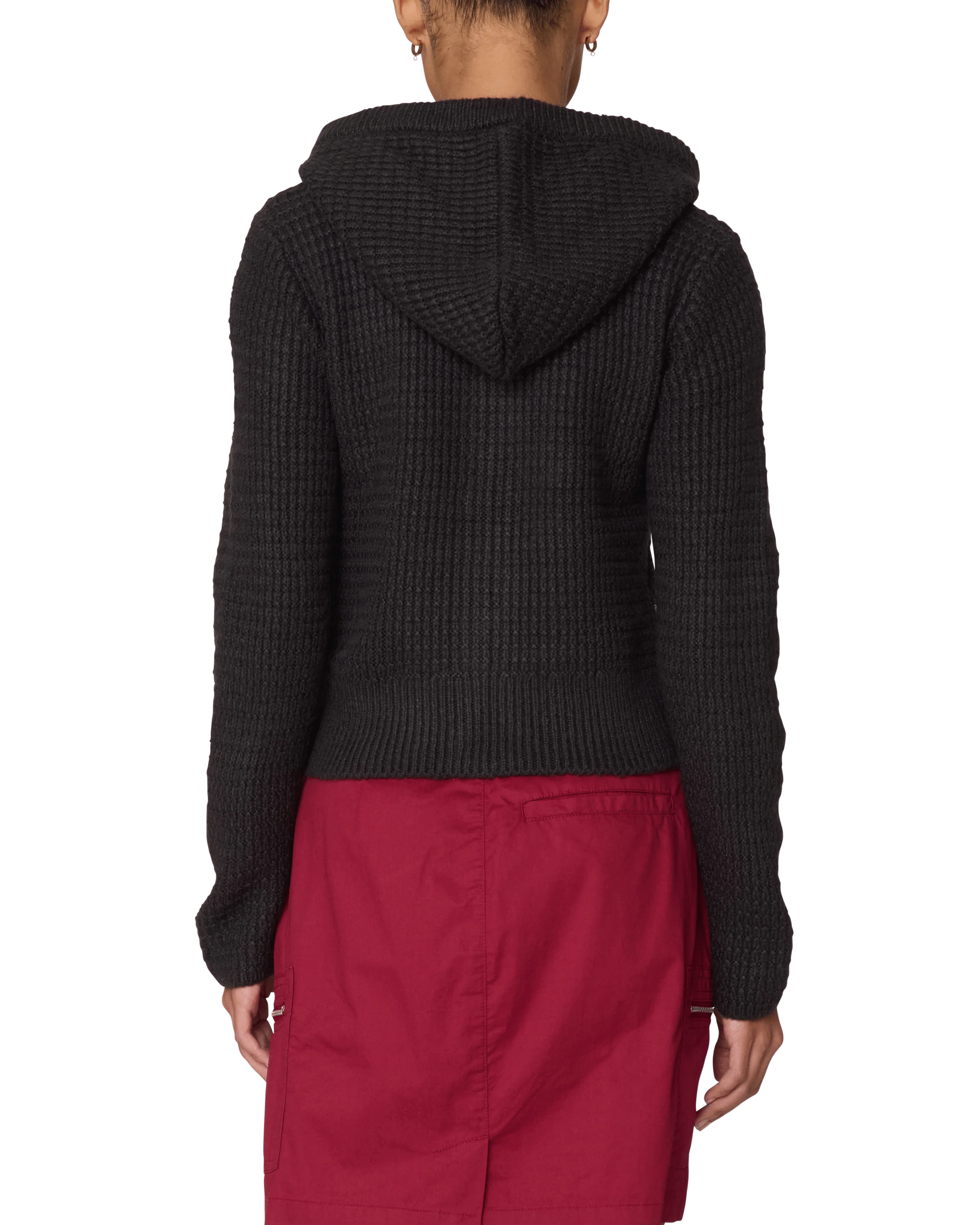Glenda Hood Zip Sweater - Image 3