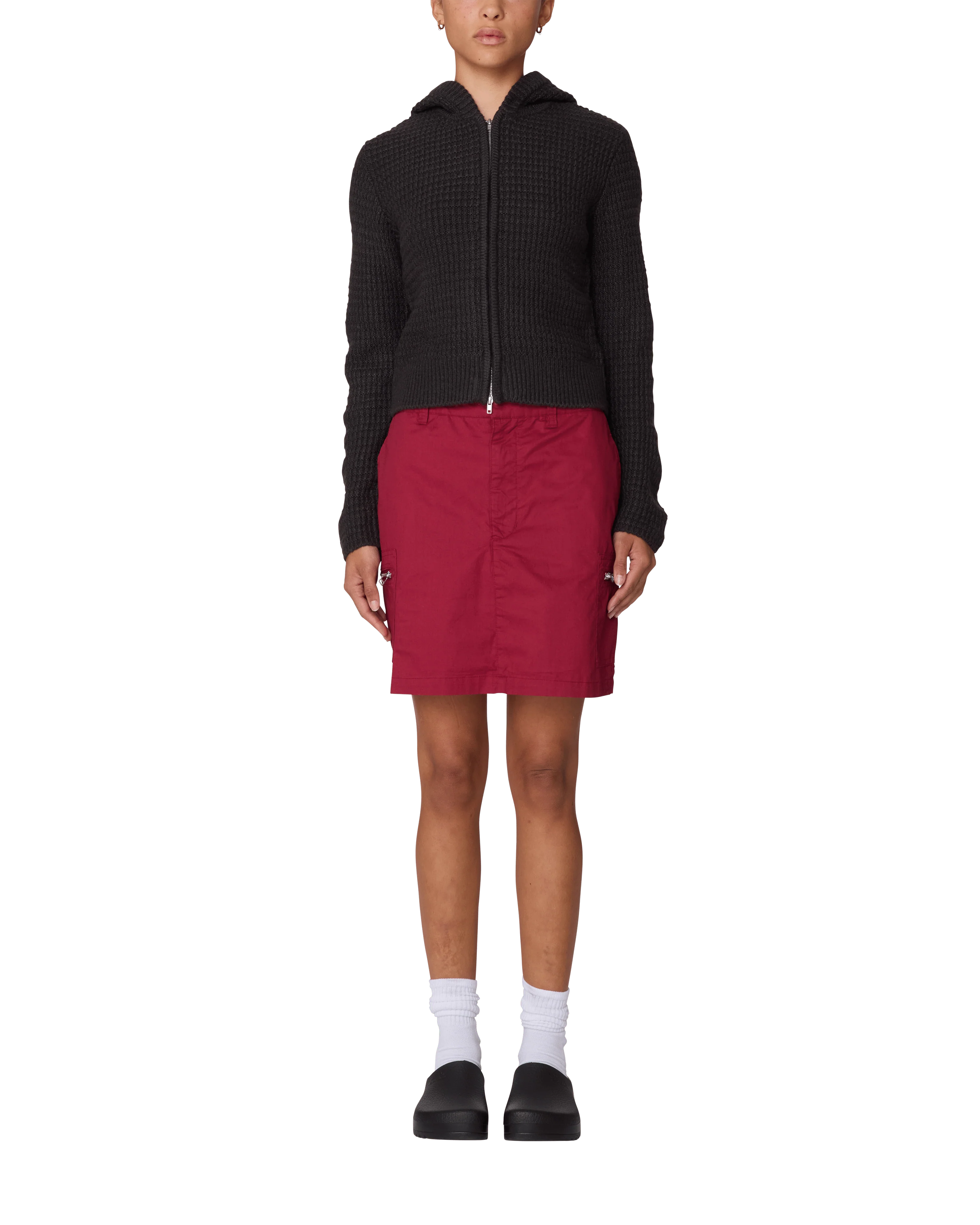Glenda Hood Zip Sweater - Image 4